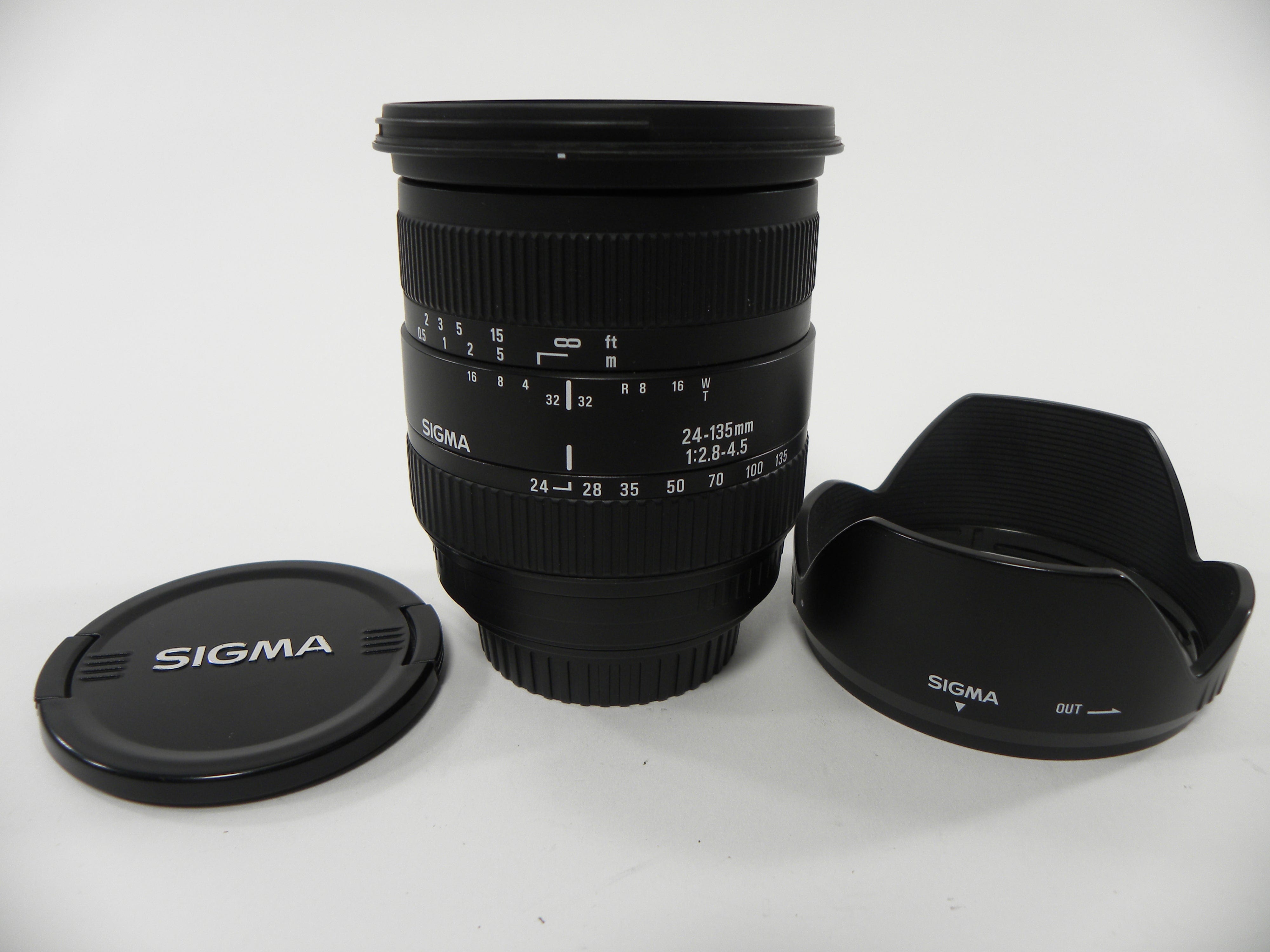 Sigma Zoom 24-135mm f2.8-4.5 Canon EF Mount