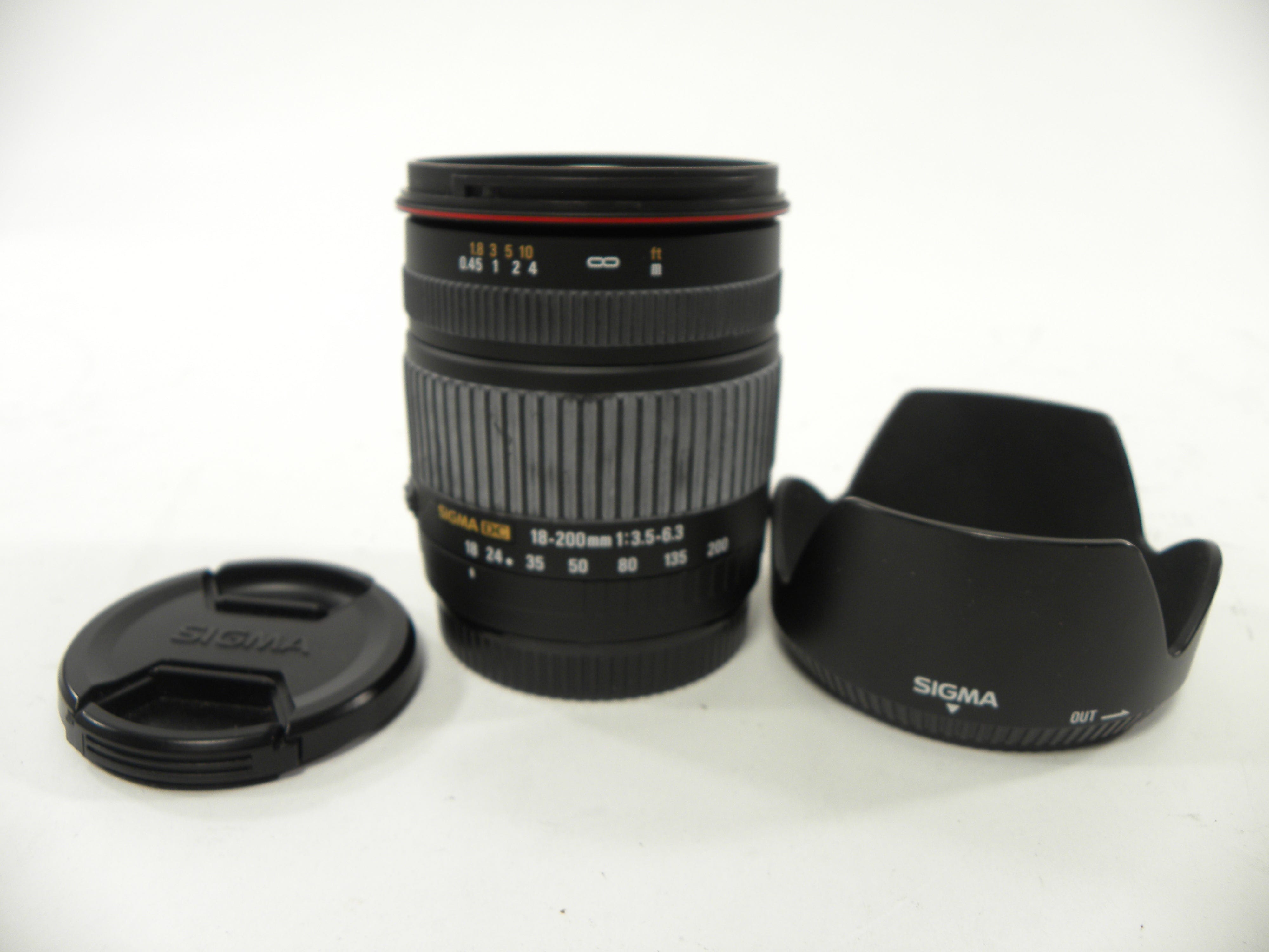 Sigma Zoom DC 18-200mm f3.5-6.3 Canon EF-S Mount