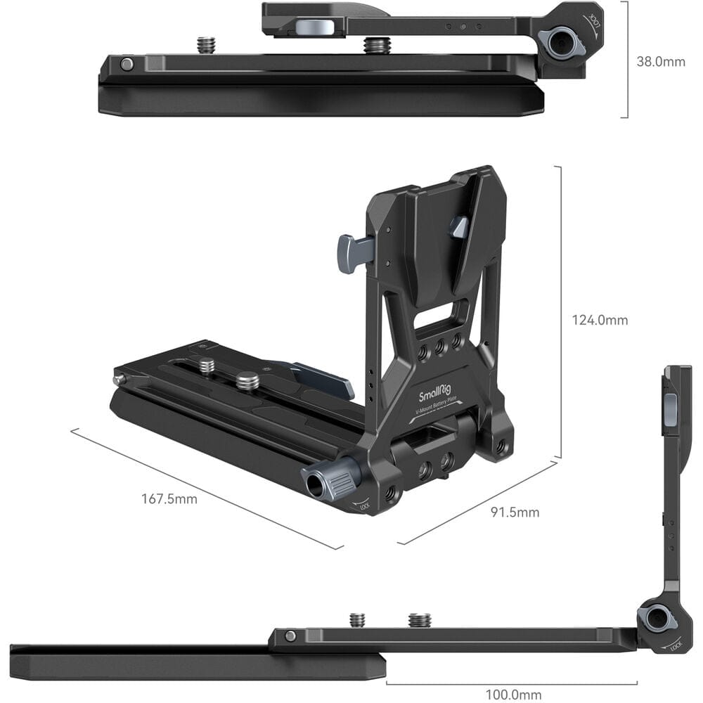 Small Rig V-Mount Battery Mount Plate Kit for Cinema Cameras  4323