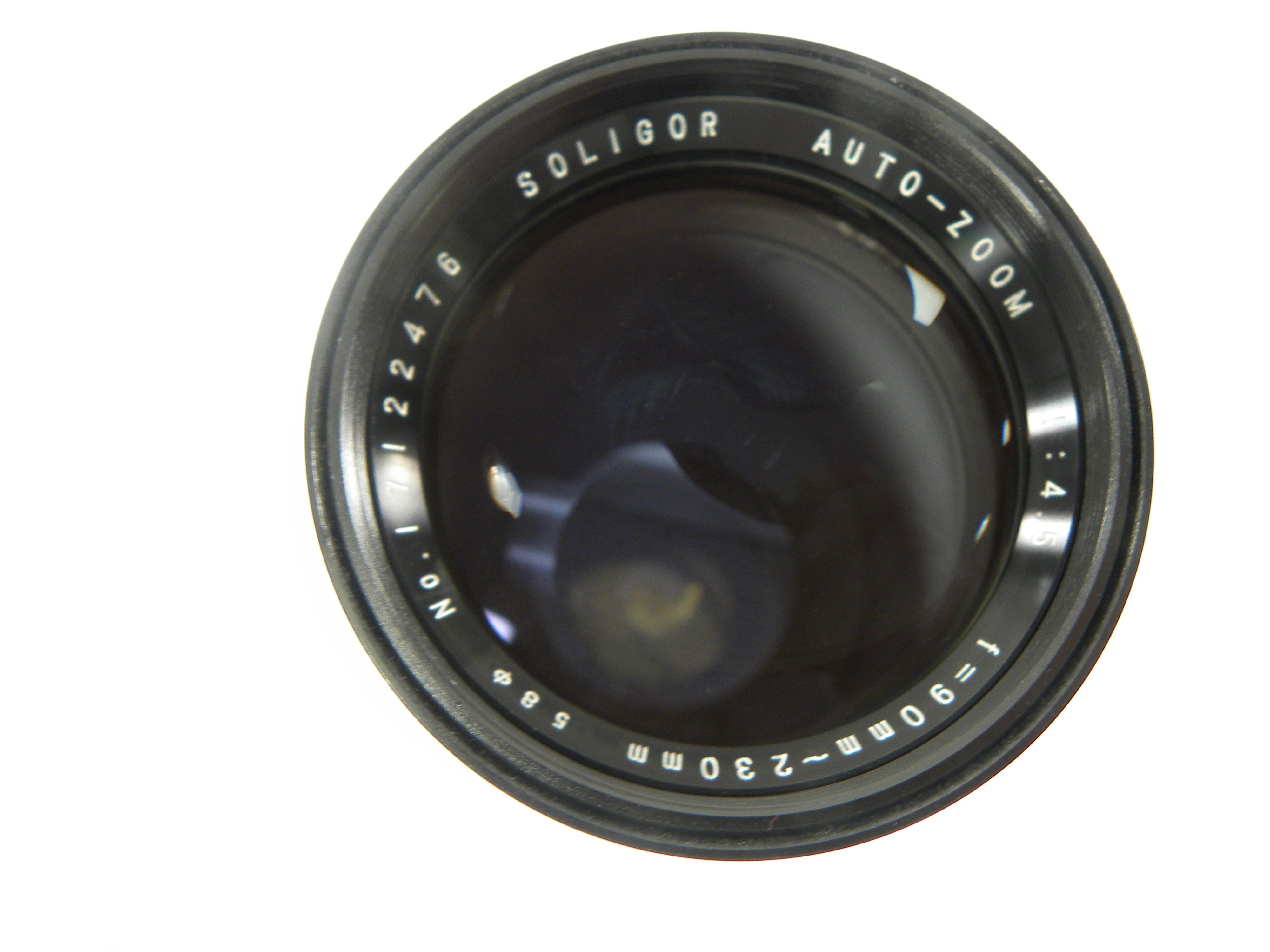 Soligor Auto Zoom 90-230mm f4.5 Minolta MD Mount