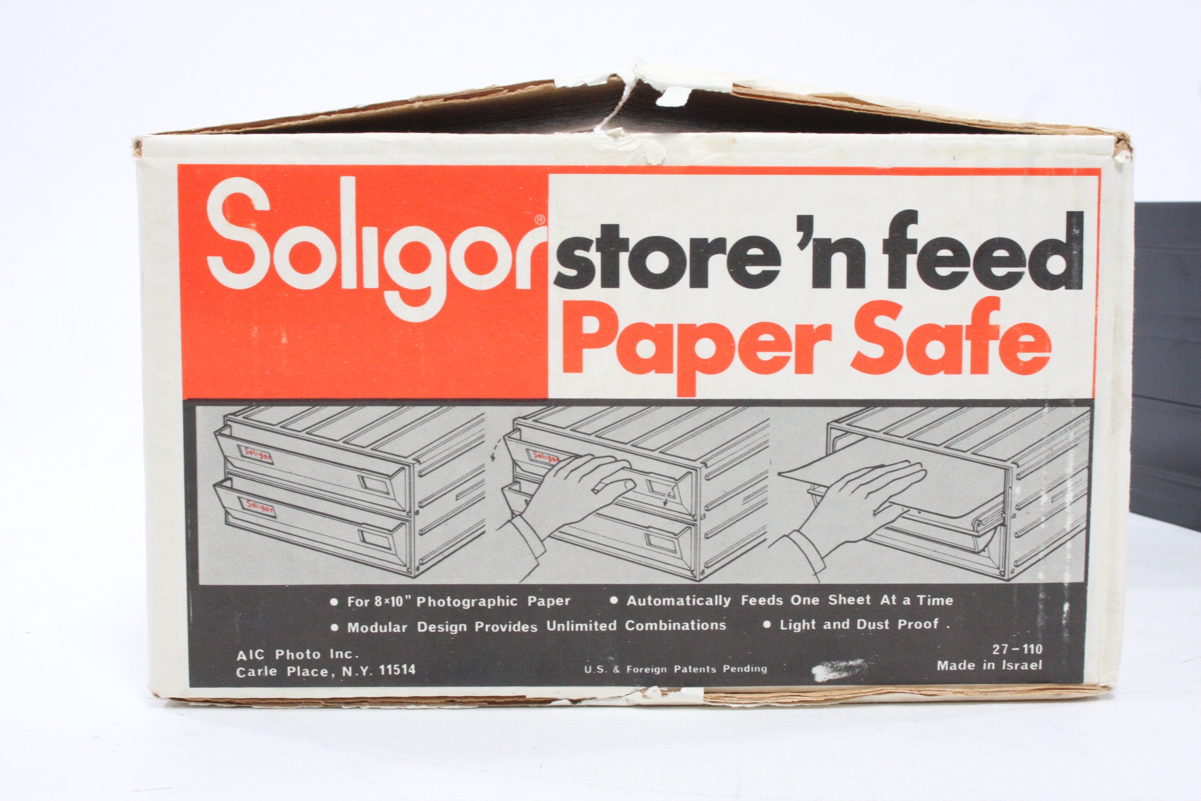 Soligor Store 'n' Feed Paper Safe