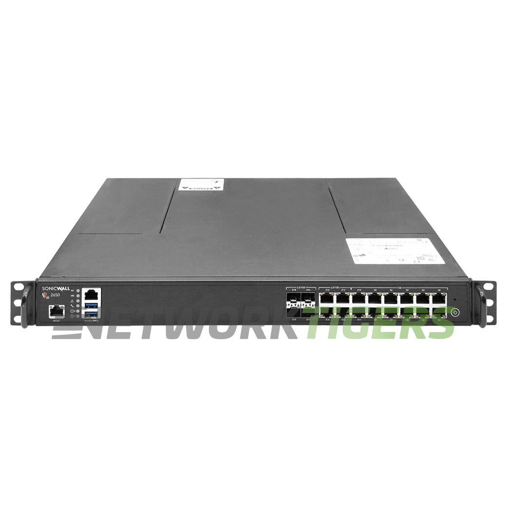 SonicWall NSA 2650 01-SSC-1936 3 Gbps Firewall - NON-TRANSFERABLE