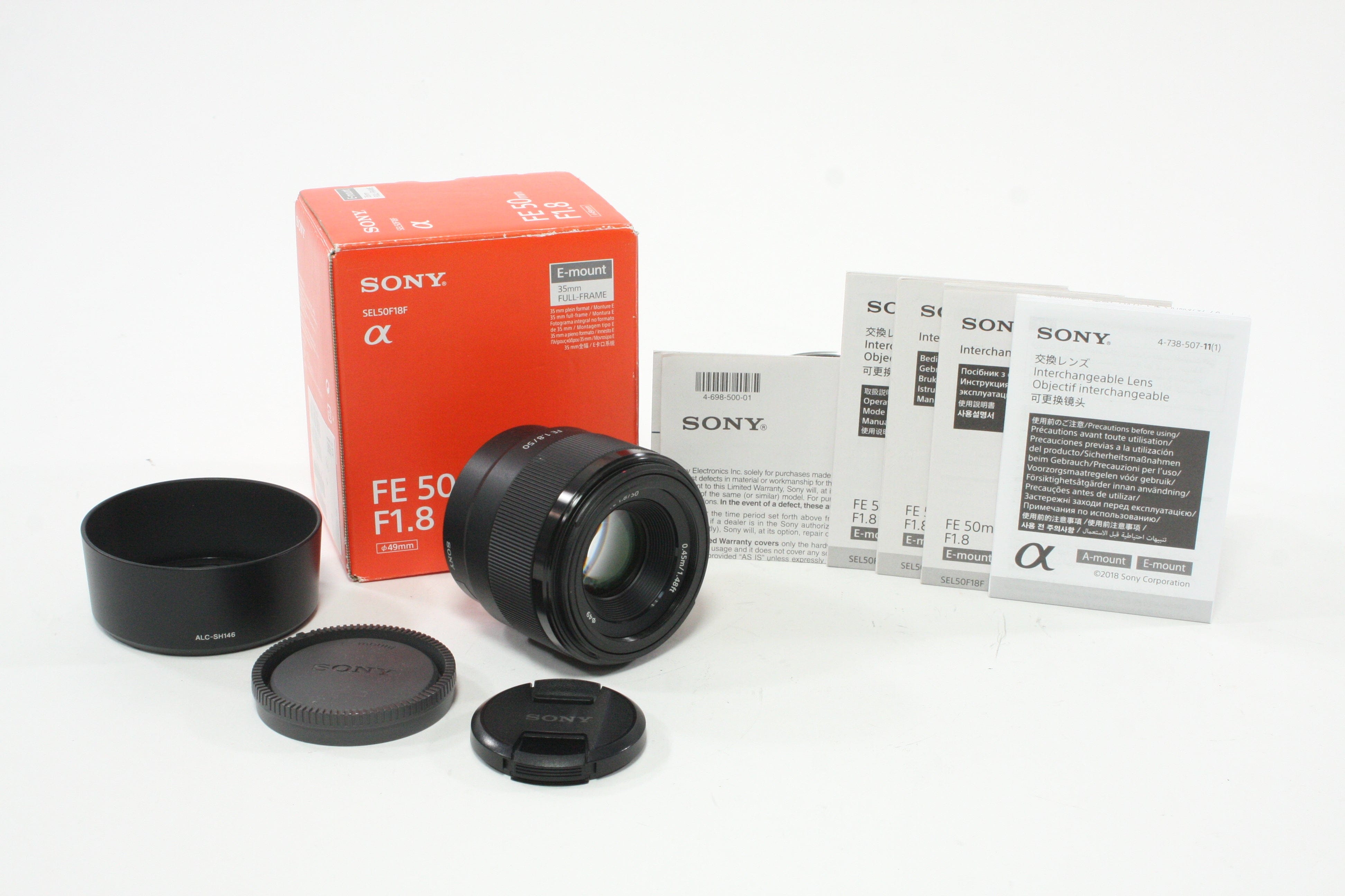 Sony 50mm f/1.8 Lens for Sony E mount