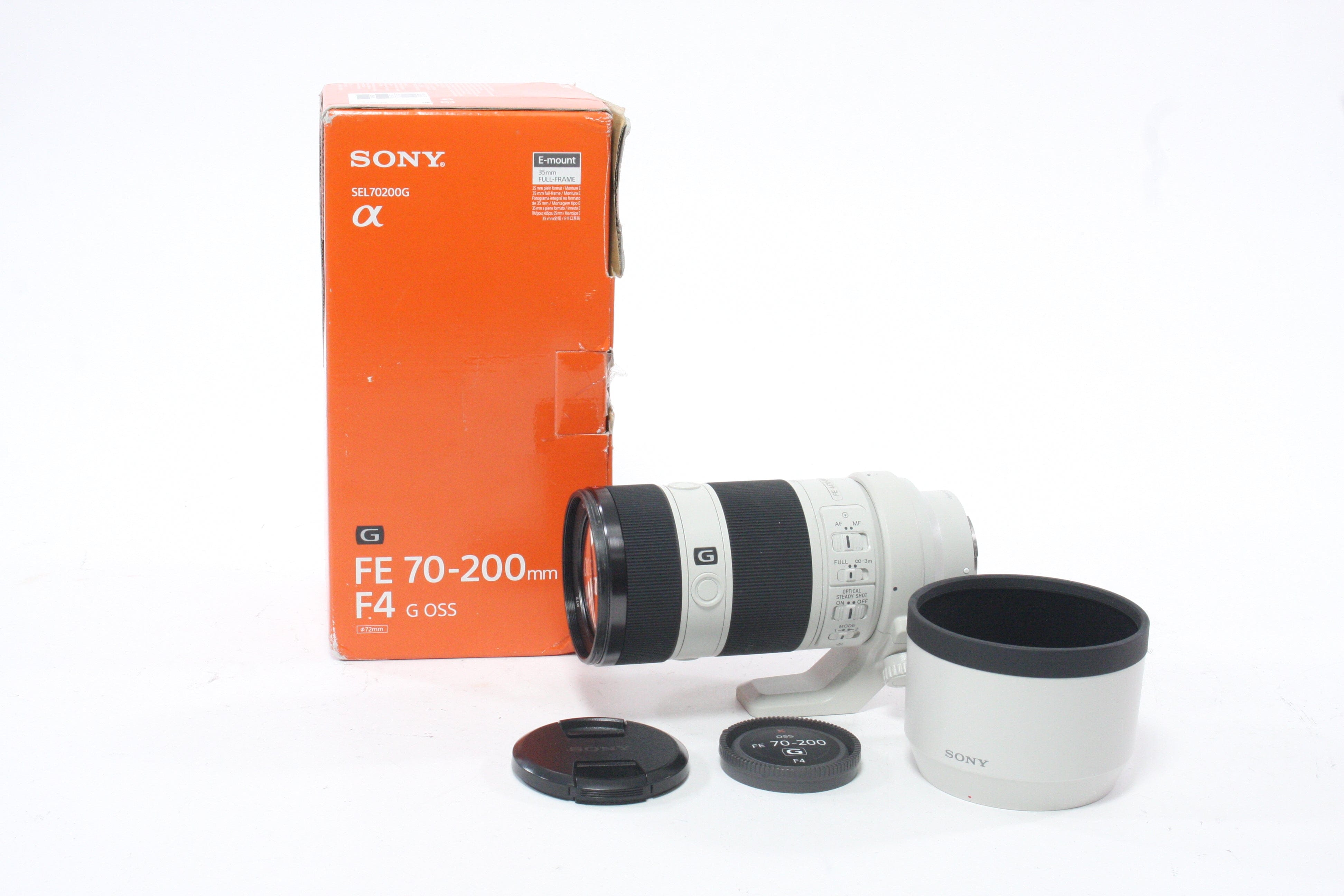 Sony 70-200mm f/4 G OSS Lens for Sony E Mount