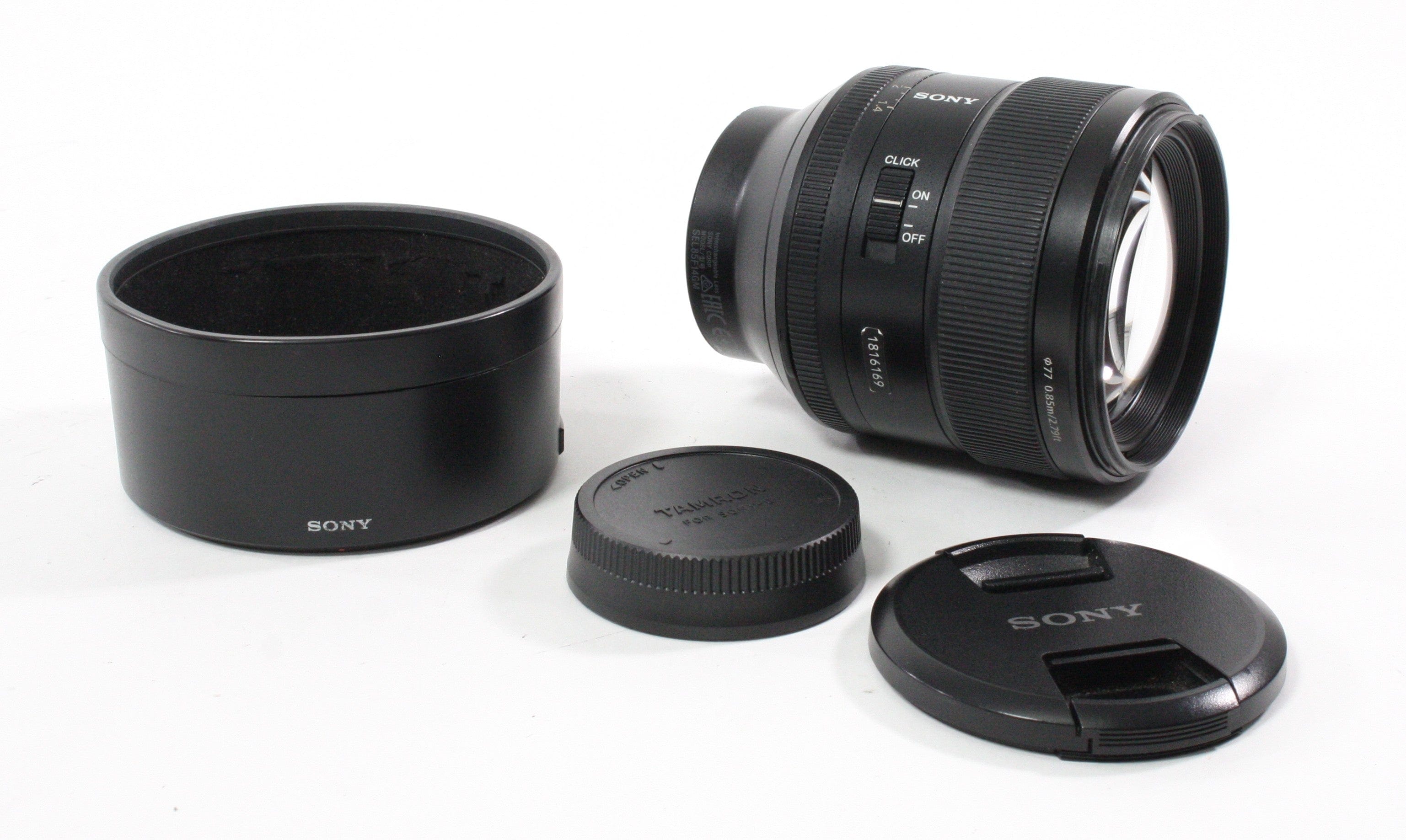 Sony 85mm f/1.4 GM G Master FE for Sony E Mount