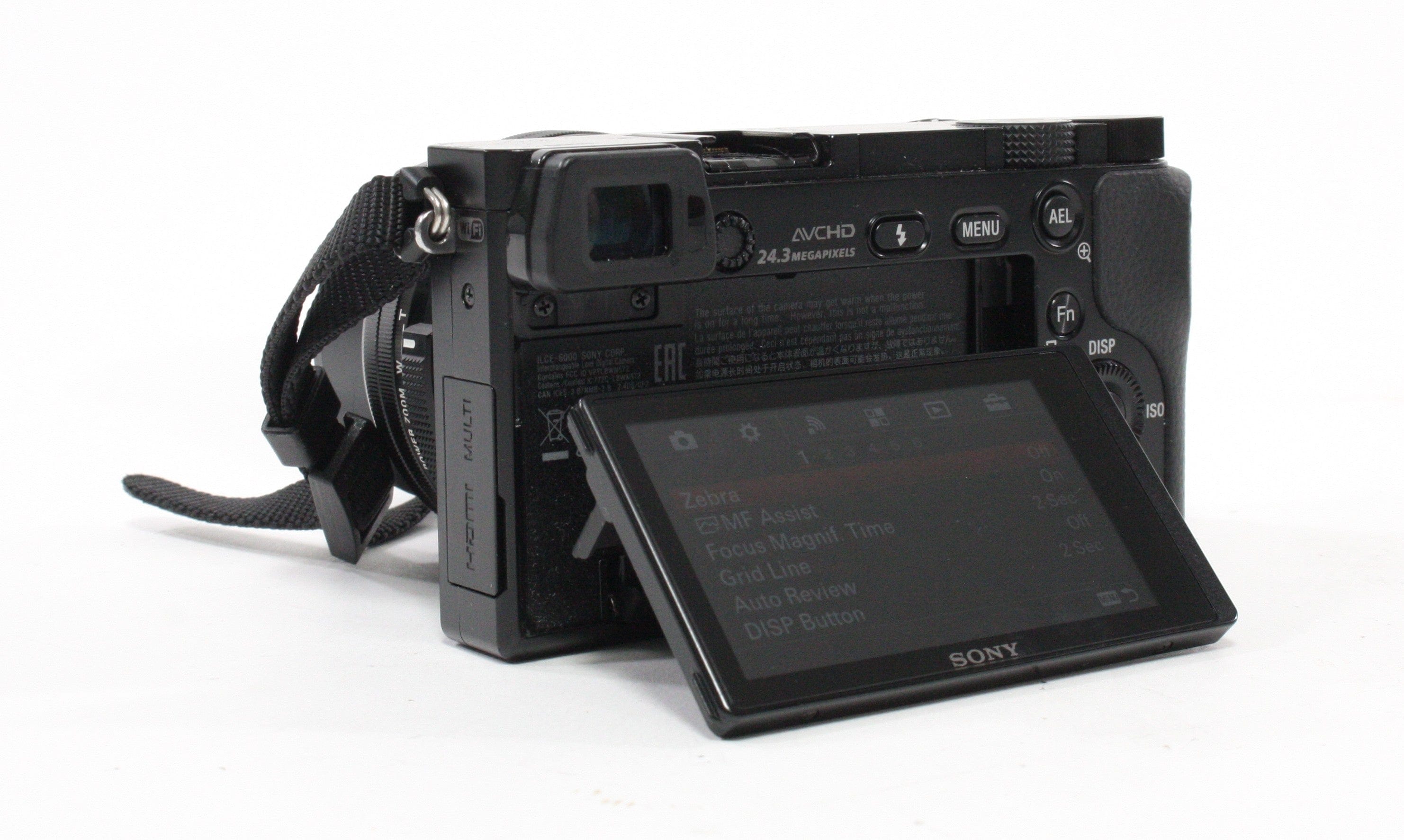 Sony a 6000 Mirrorless Digital Camera with 16-50mm f/3.5-5.6 Lens