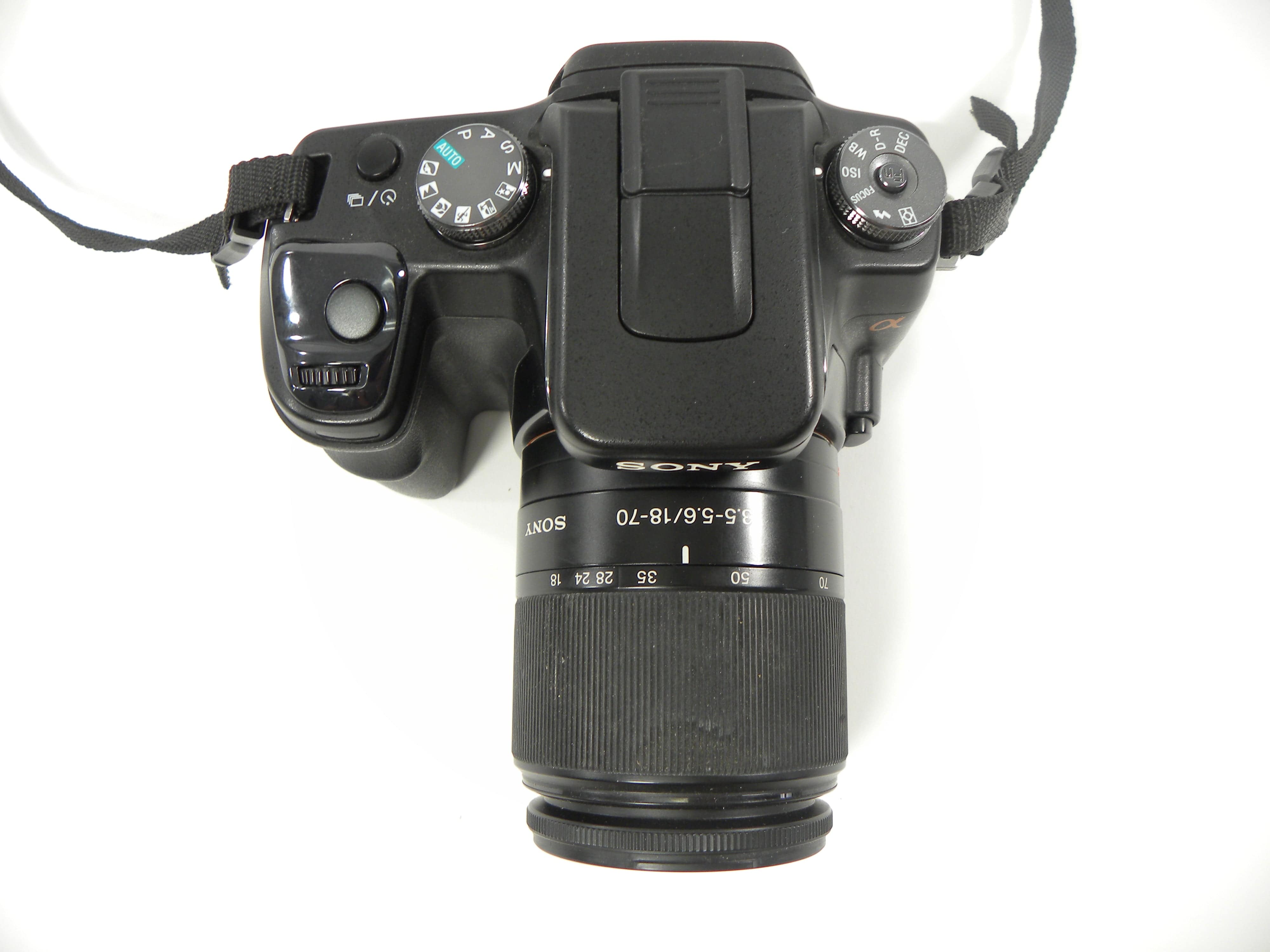 Sony a100 10.2mp Digital SLR w/DT 18-70mm f3.5-5.6