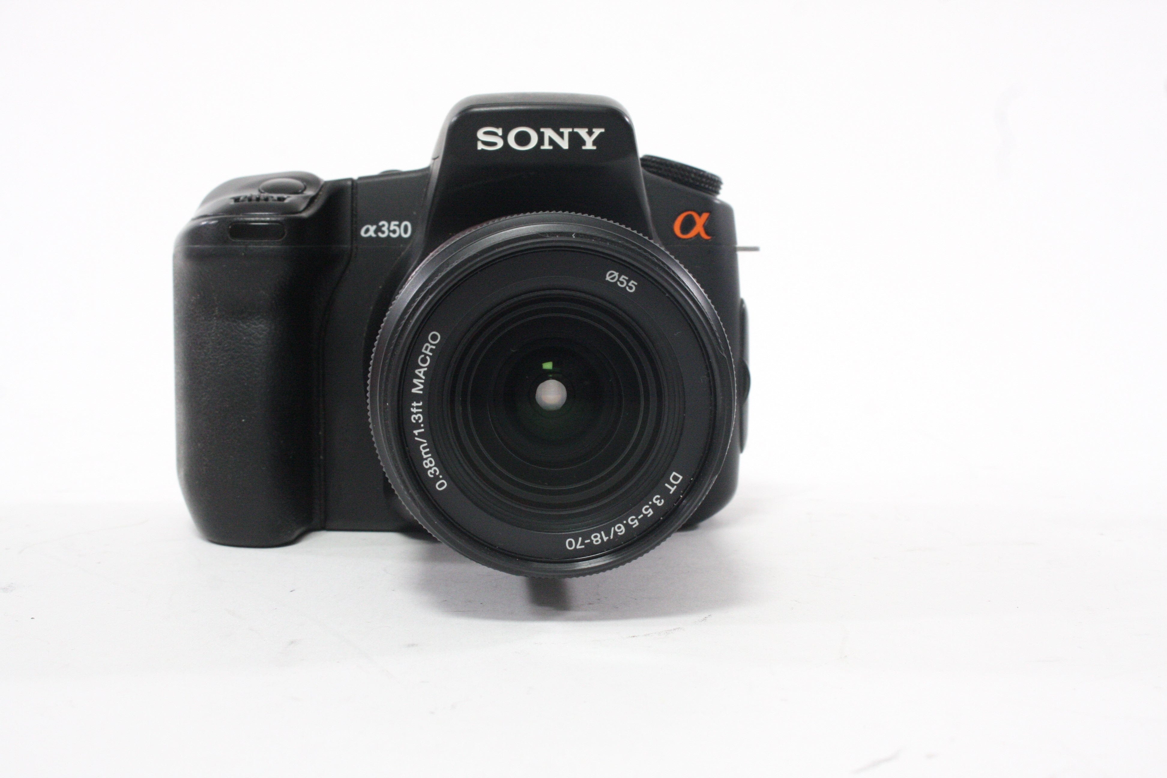 Sony a350 DSLR Camera with 18-70mm f/3.5-5.6 DT Lens A Mount Shutter Count N/A