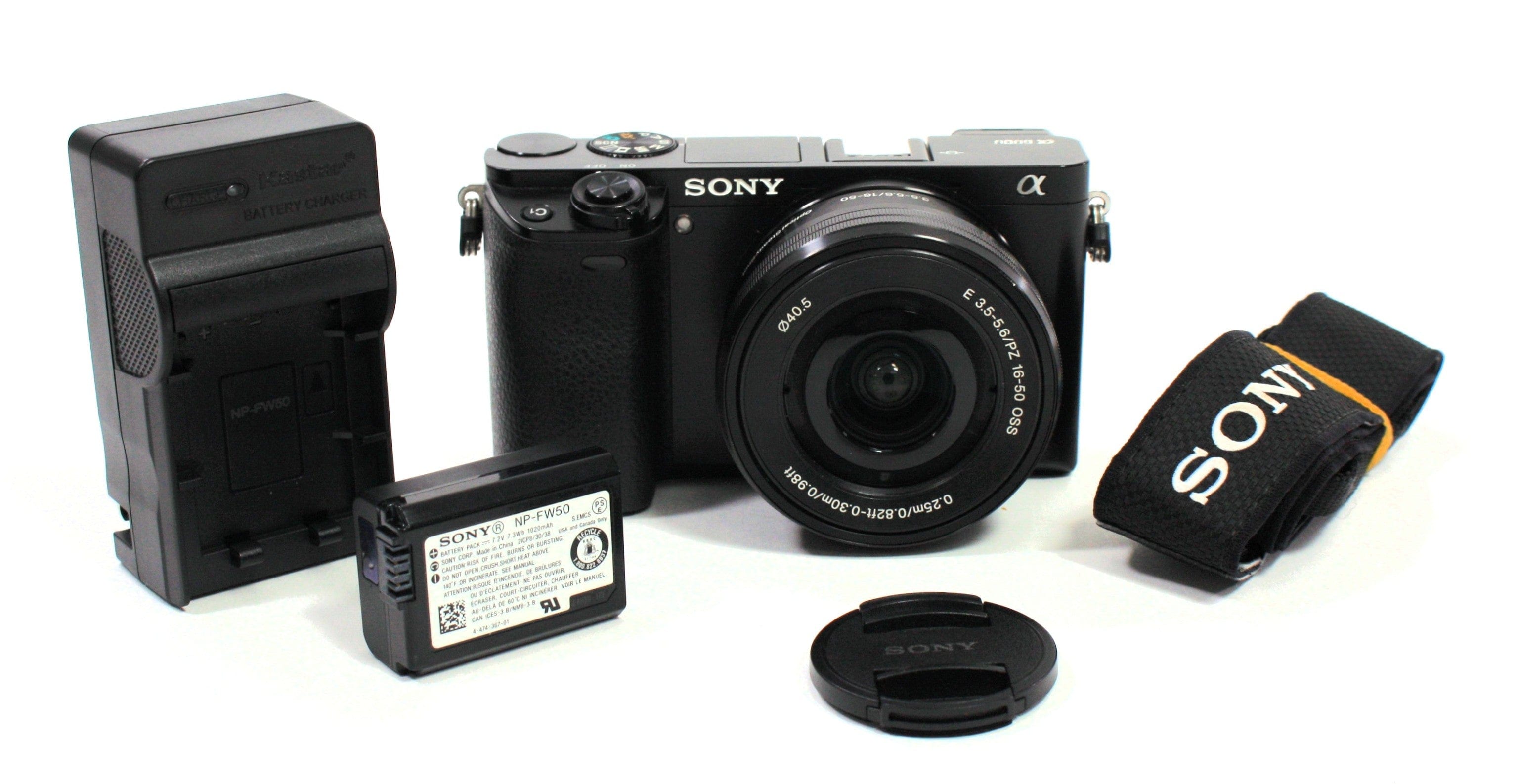 Sony a6000 Digital Camera with 16-50mm f/3.5-5.6 lens