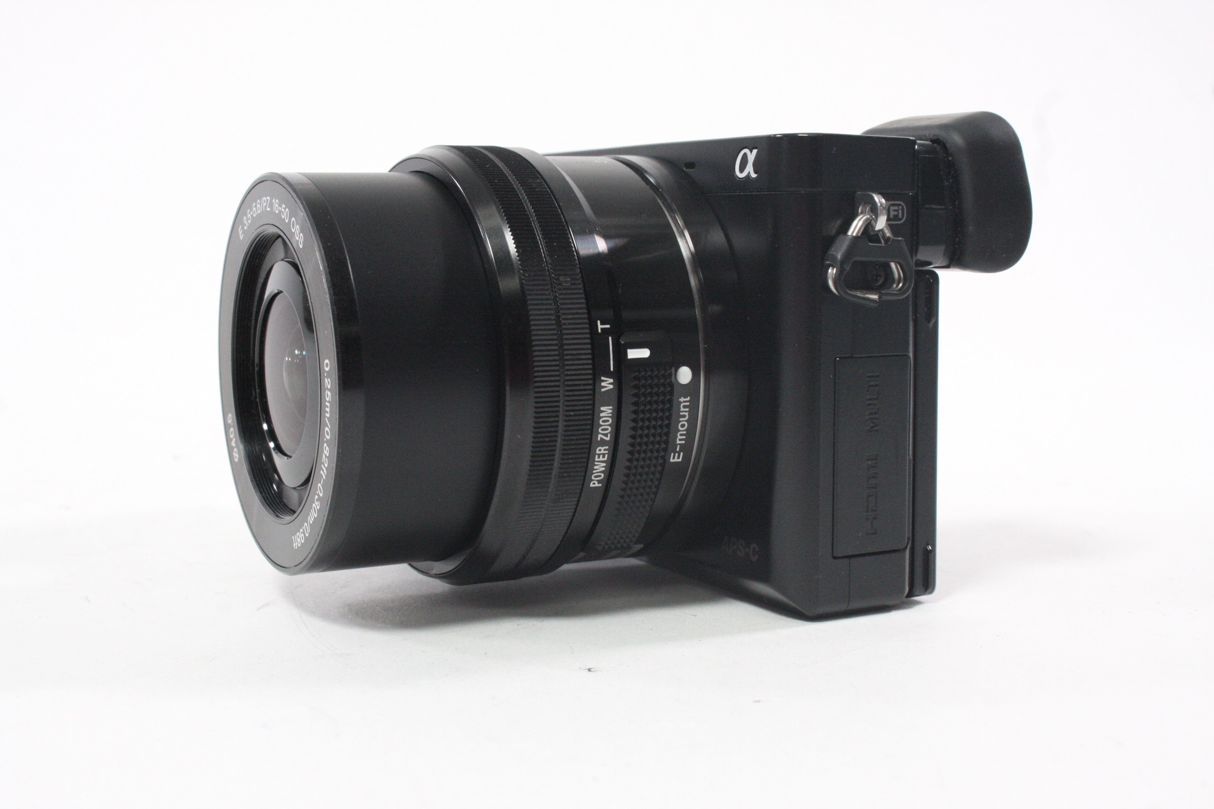 Sony A6000 Mirrorless Digital Camera with 16-50mm f/3.5-5.6 PZ OSS Lens with Shutter Count 7,211