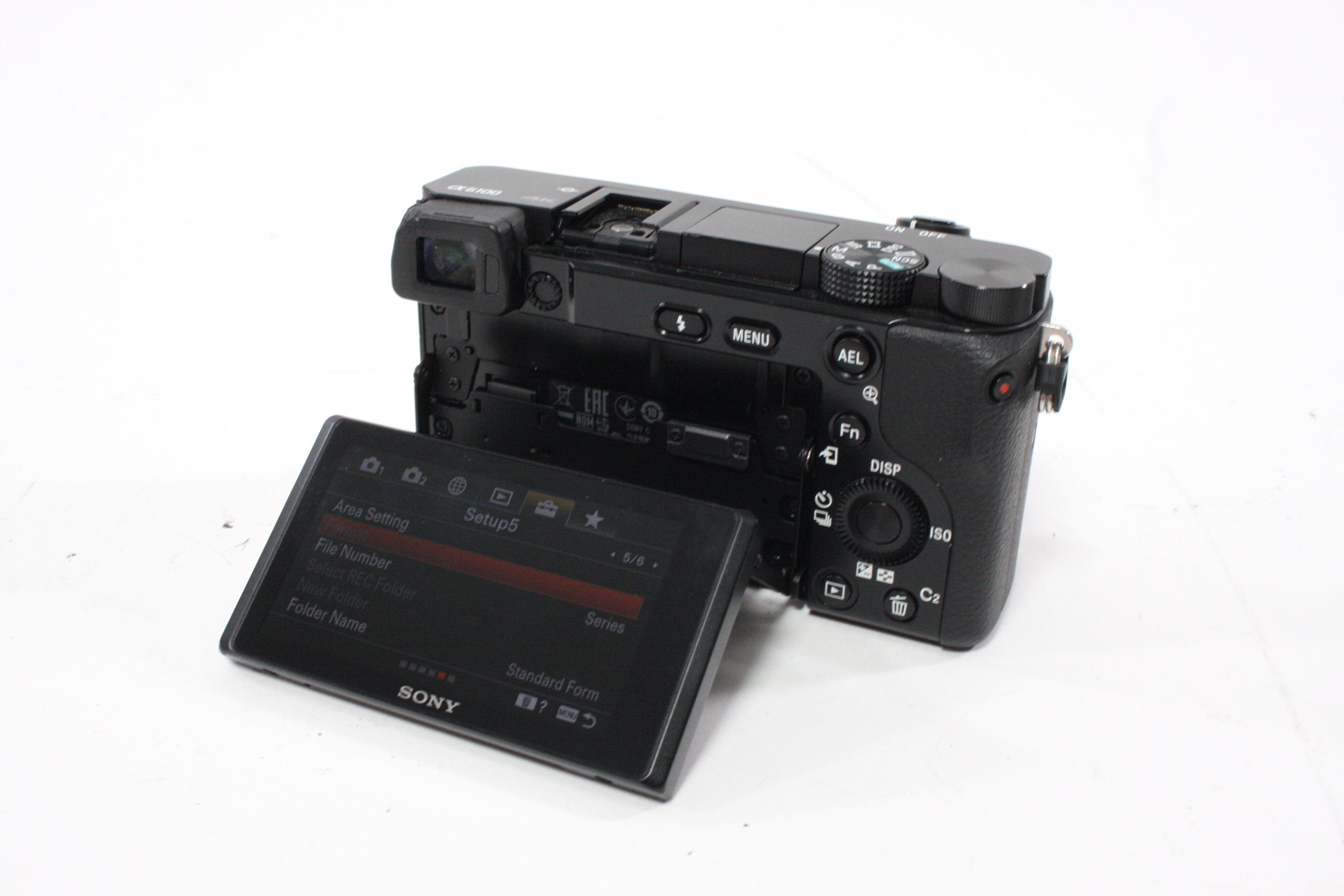 Sony a6100 Digital Mirrorless Camera with Shutter Count ONLY 341 AS-IS