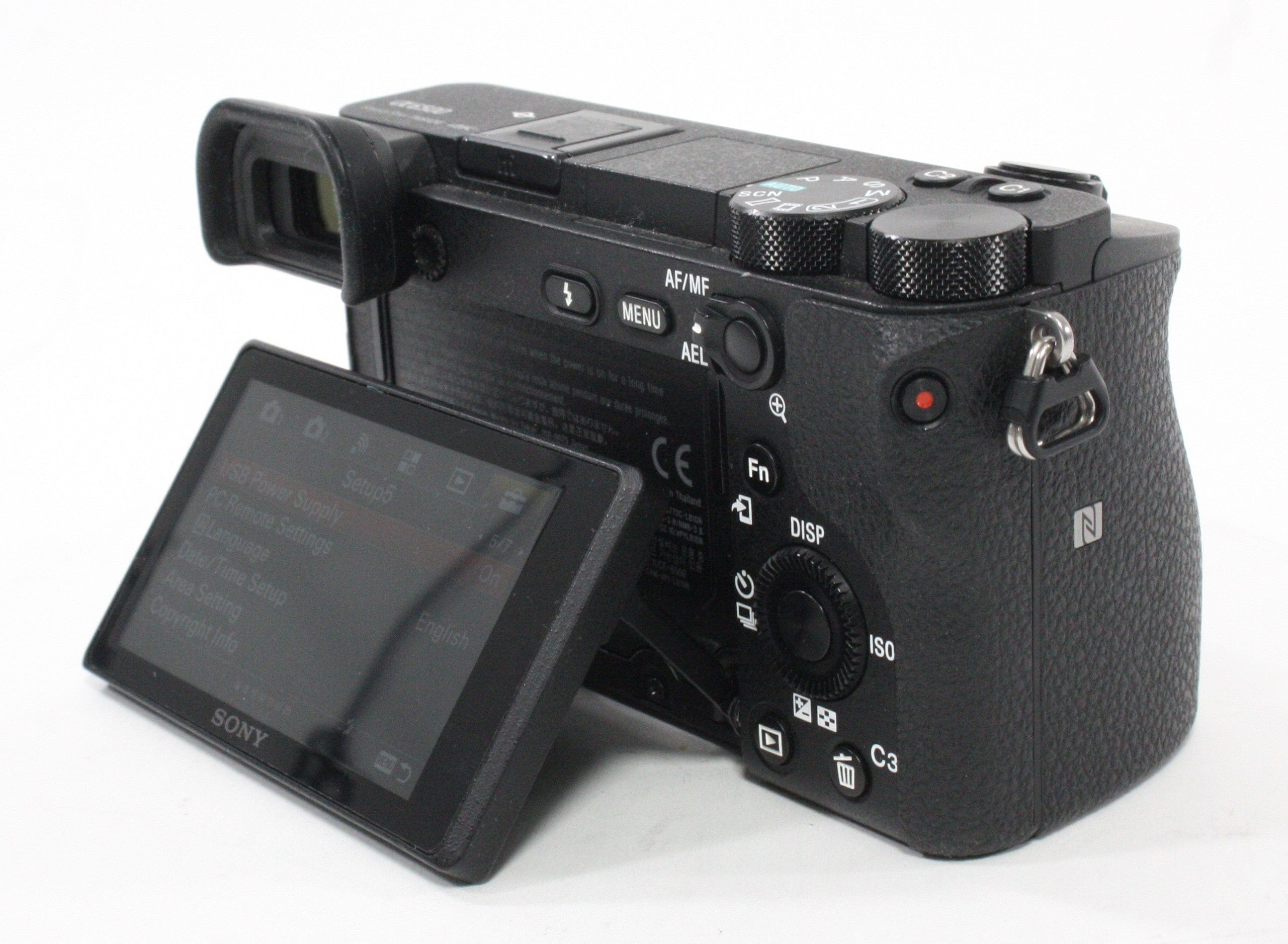 Sony a6500 Digital Camera Shutter Count ONLY 1,401 (incl dummy battery)