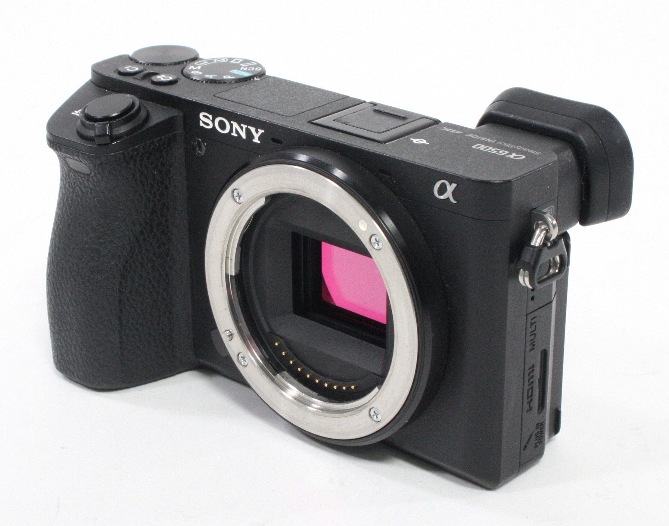 Sony a6500 Digital Camera Shutter Count ONLY 1,401 (incl dummy battery)