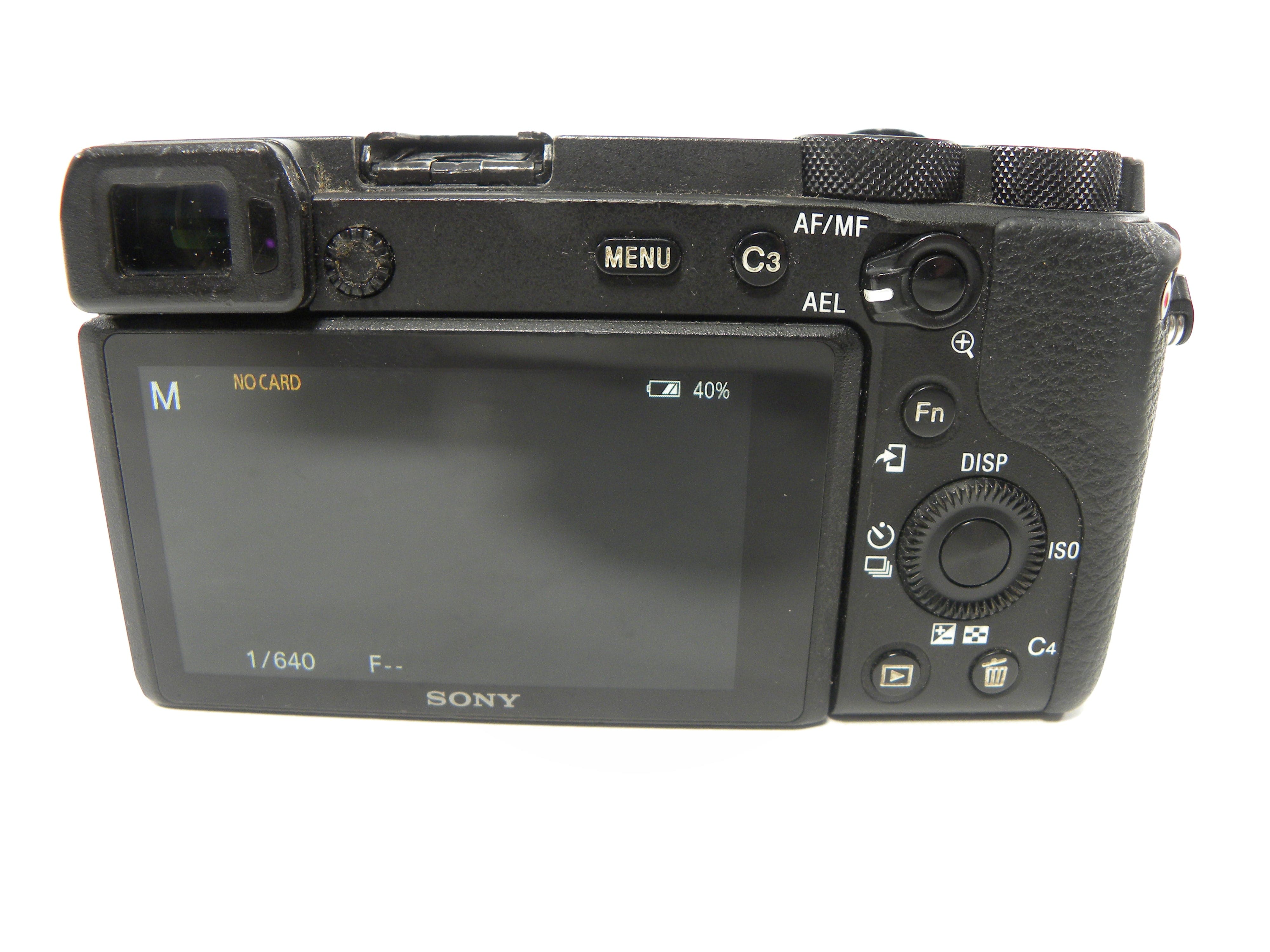 Sony a6600 24.2mp Digital Mirrorless camera body only Shutter Ct. 319,384