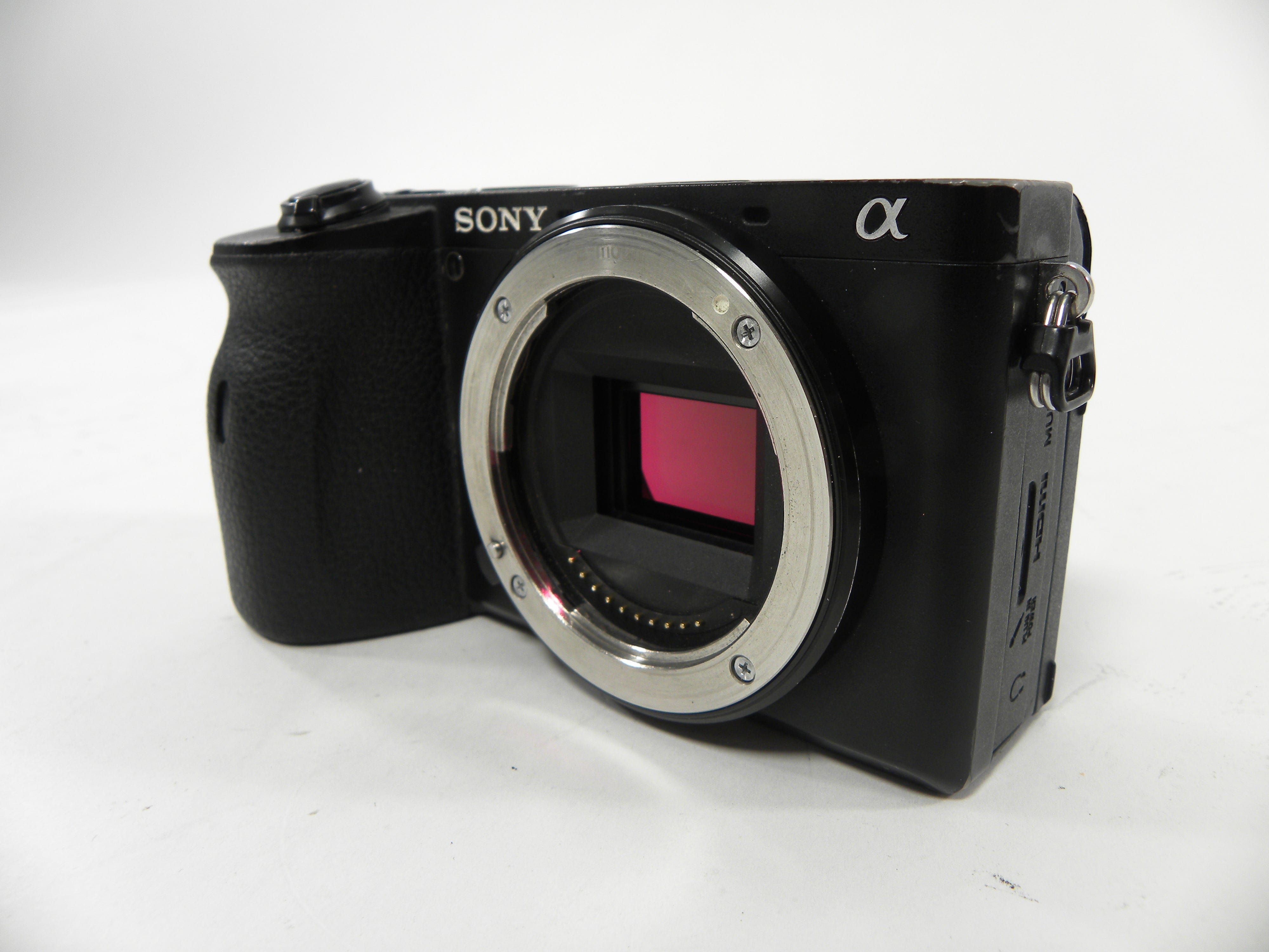 Sony a6600 24.2mp Digital Mirrorless camera body only Shutter Ct. 319,384