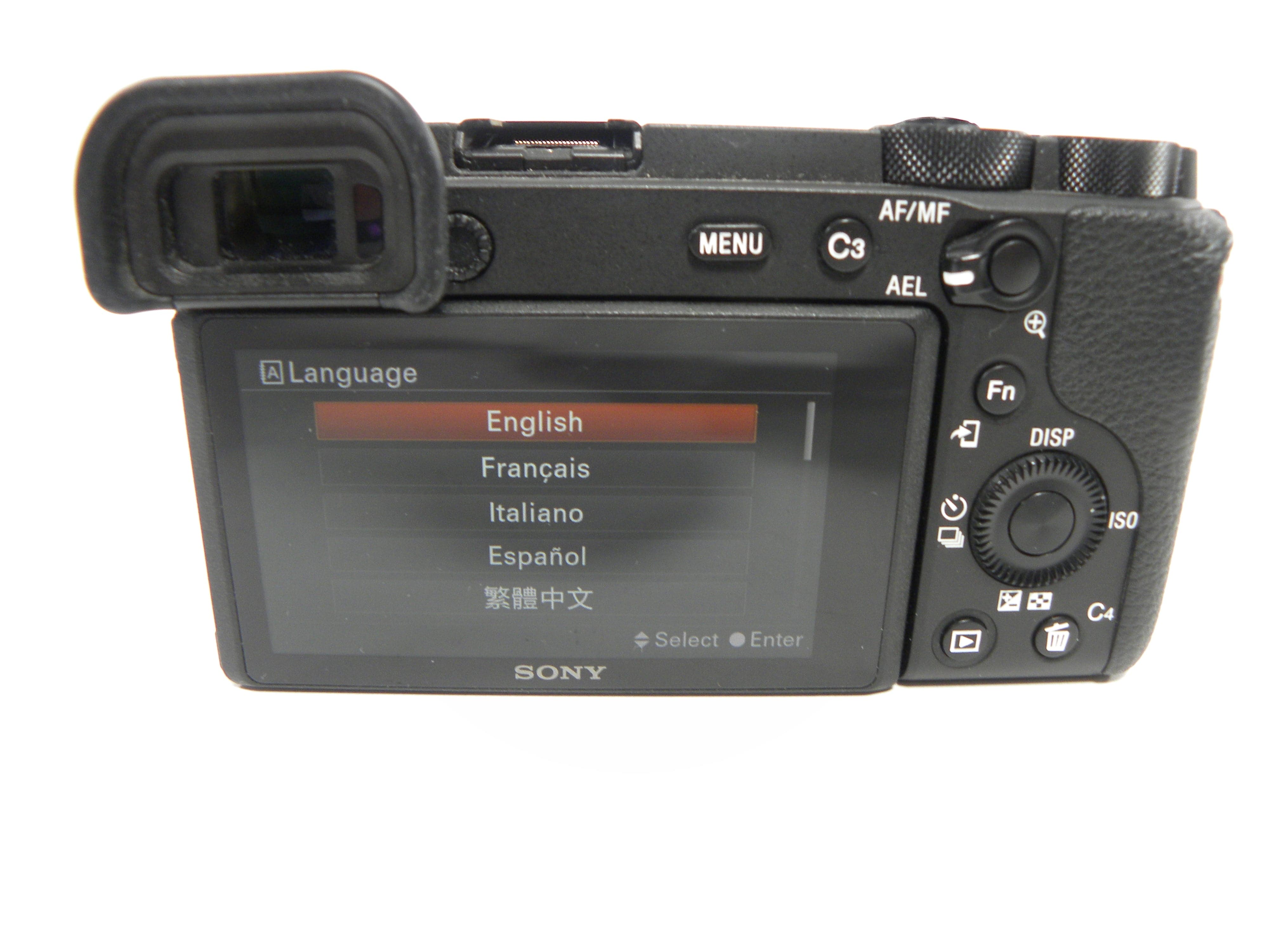 Sony a6600 24.2mp Digital Mirrorless Camera Body Only Shutter Ct. 977