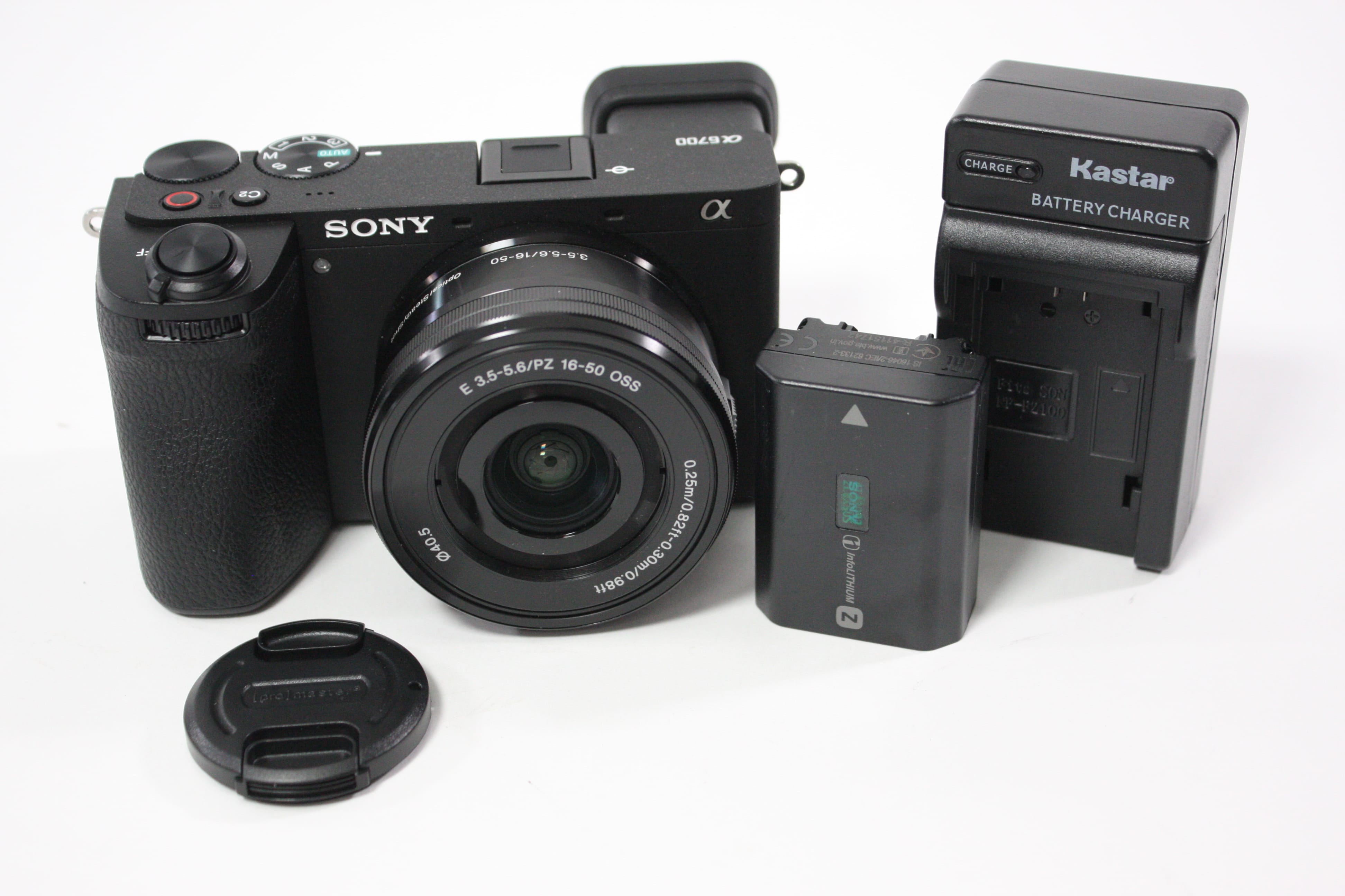 Sony A6700 Digital Mirrorless Camera with 16-50mm f/3.5-5.6 PZ OSS Lens for E Mount With Shutter Count 125