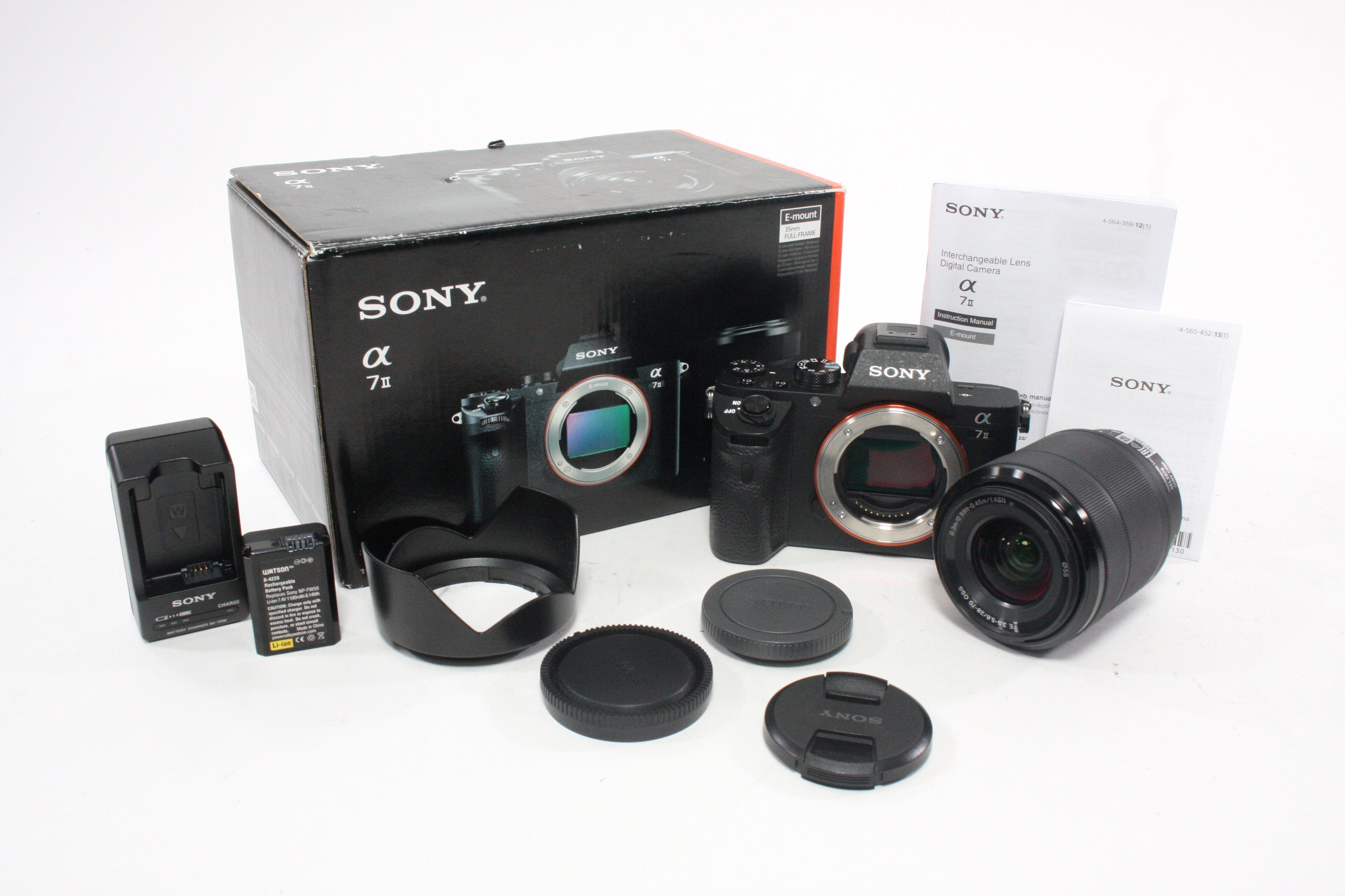 Sony a7 II Digital Mirrorless Camera with 28-70mm f/3.5-5.6 FE OSS Lens SC 1,189