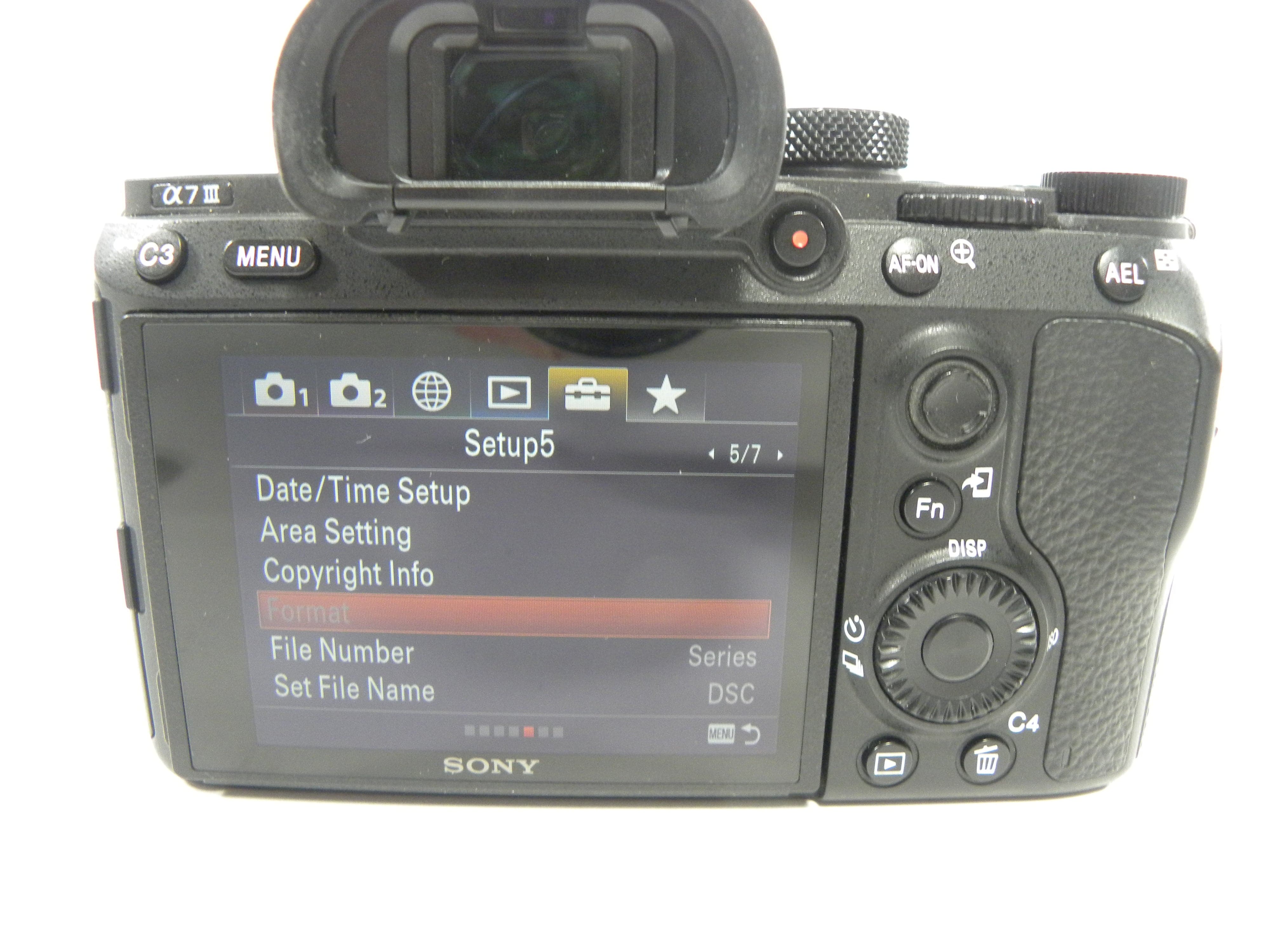 Sony a7III 24.2mp Digital Mirrorless Camera body only Shutter Ct. 11,019