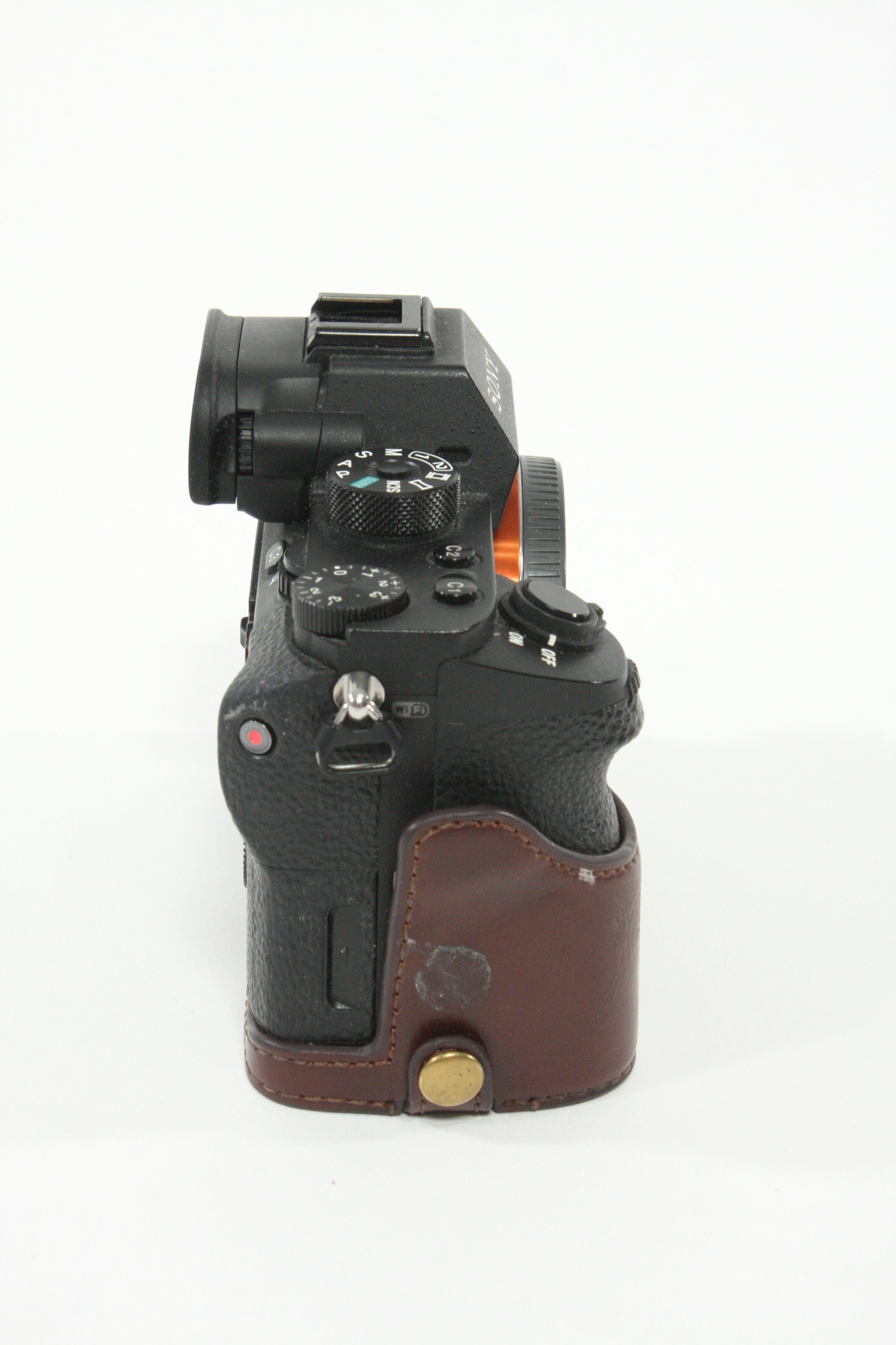 Sony a7R II with Leather Half Case -  Shutter Count 13146