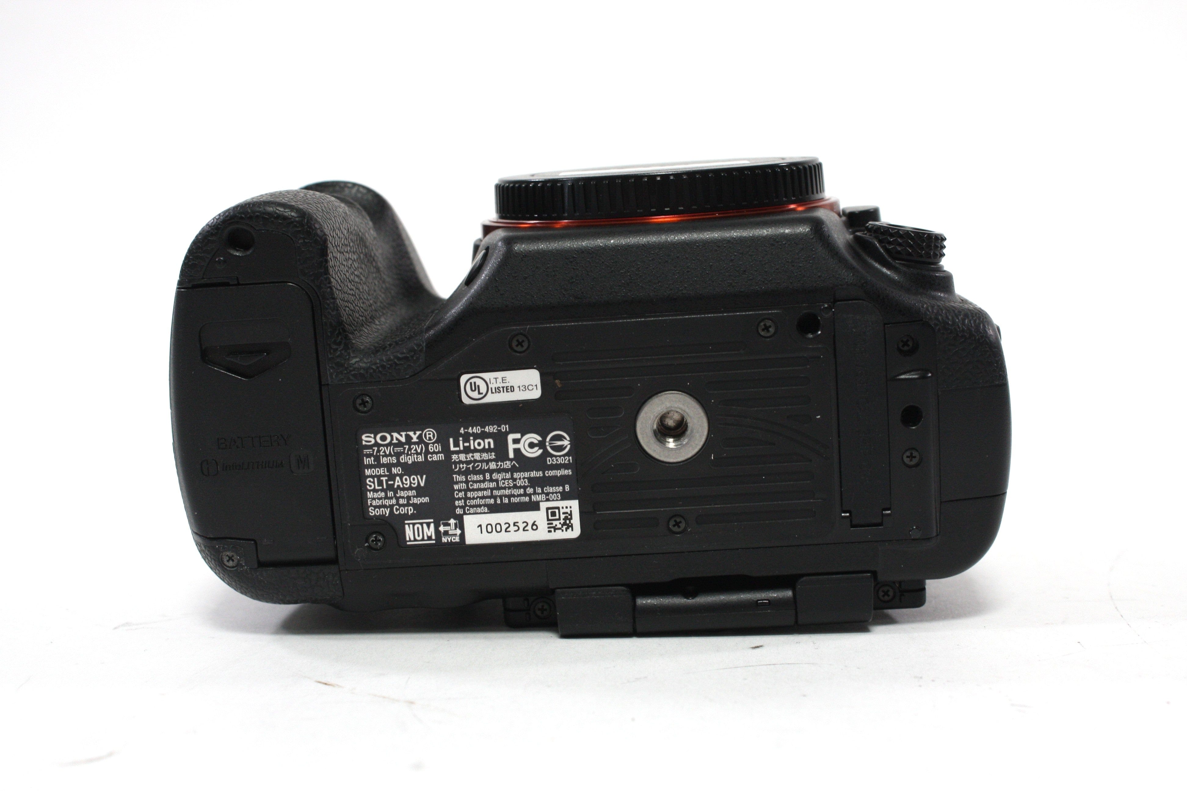 Sony a99 Mirrorless Digital Camera with a Shutter Count of 9,932