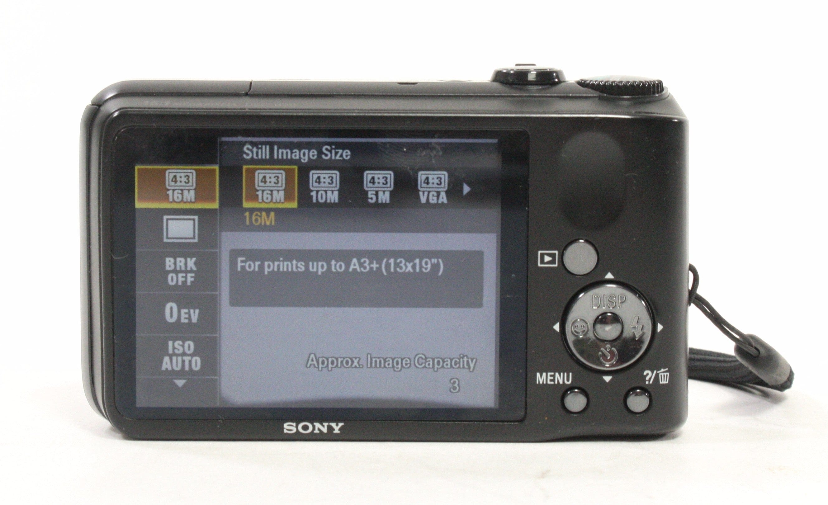 Sony Cyber-shot DSC-H90 Digital Camera 16x Zoom 16.1mp
