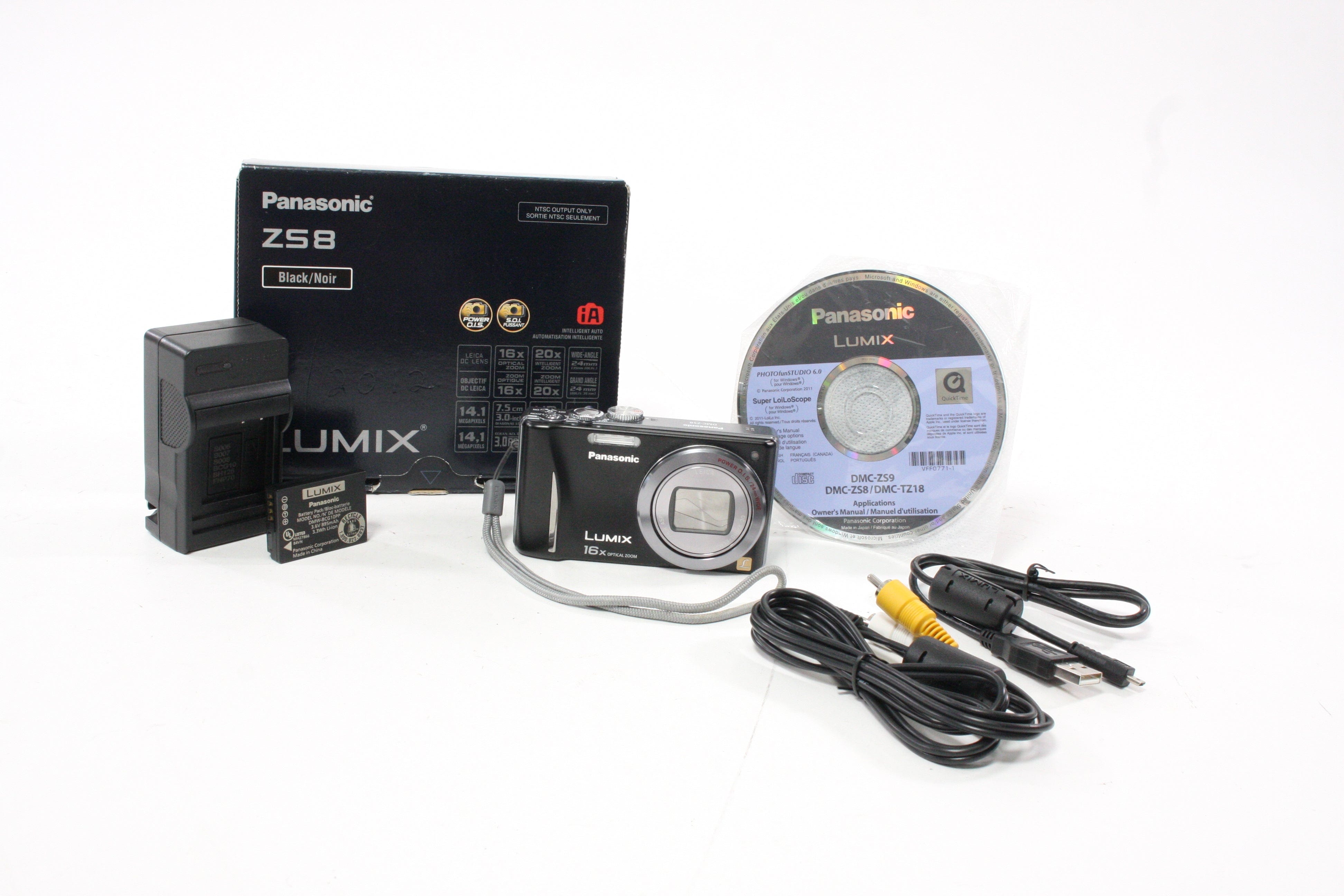 Sony Cyber-shot DSC-H90 Digital Point-and-Shoot Camera 16x Zoom 16.1mp