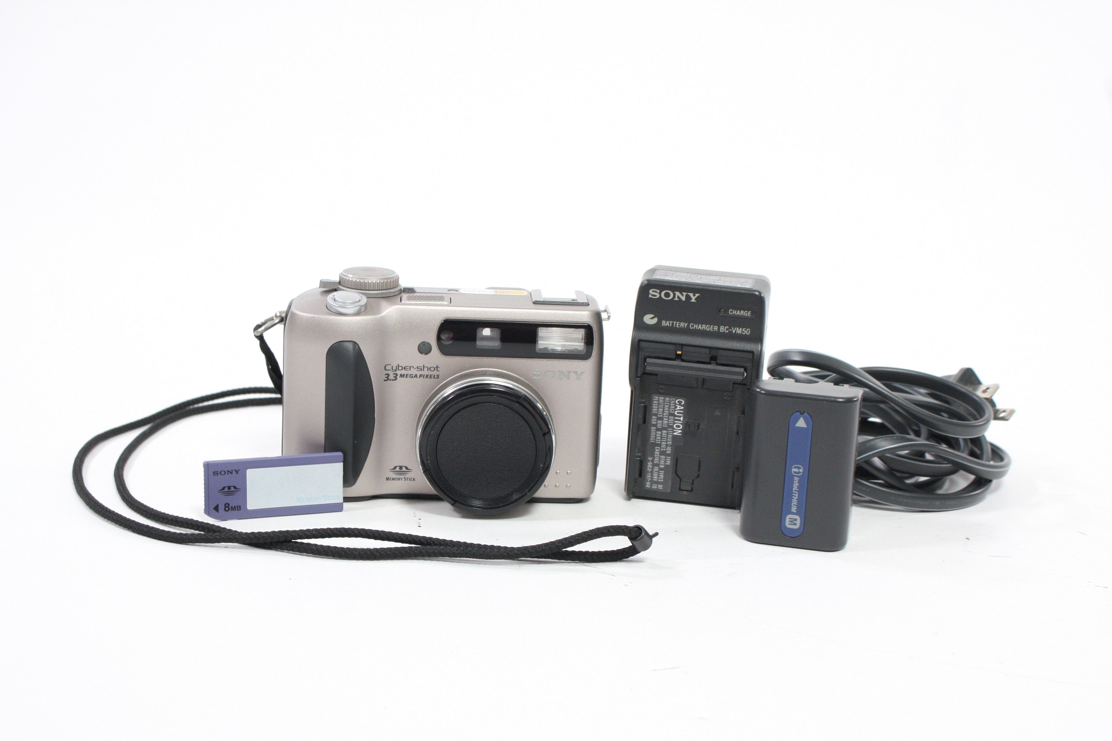 Sony Cyber-shot DSC-S75 Digital Point-and-Shoot Camera 6x Zoom 3.3mp