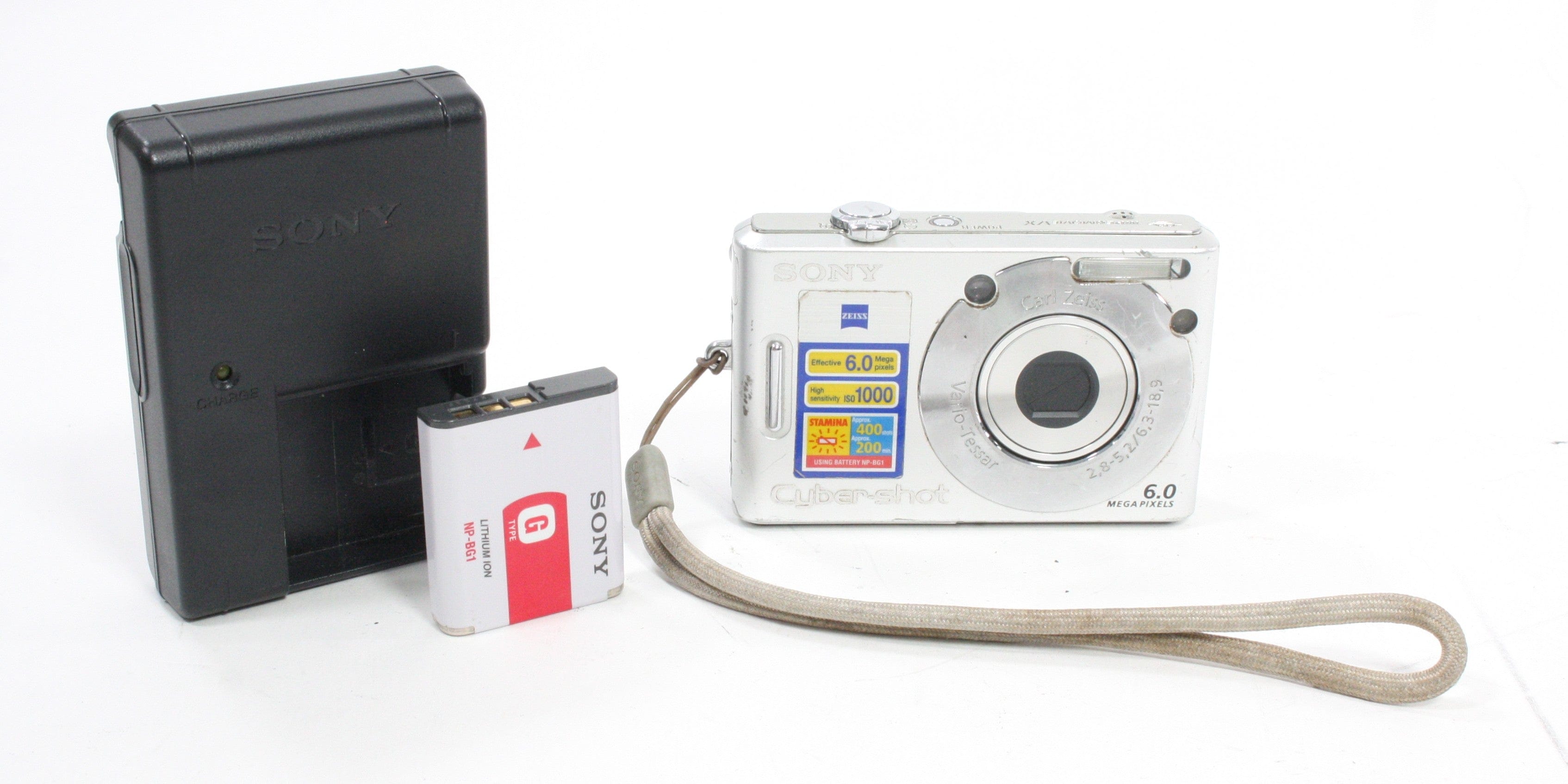 Sony Cyber-shot DSC-W30 Point-and-Shoot Digital Camera 3x Zoom 6.0mp