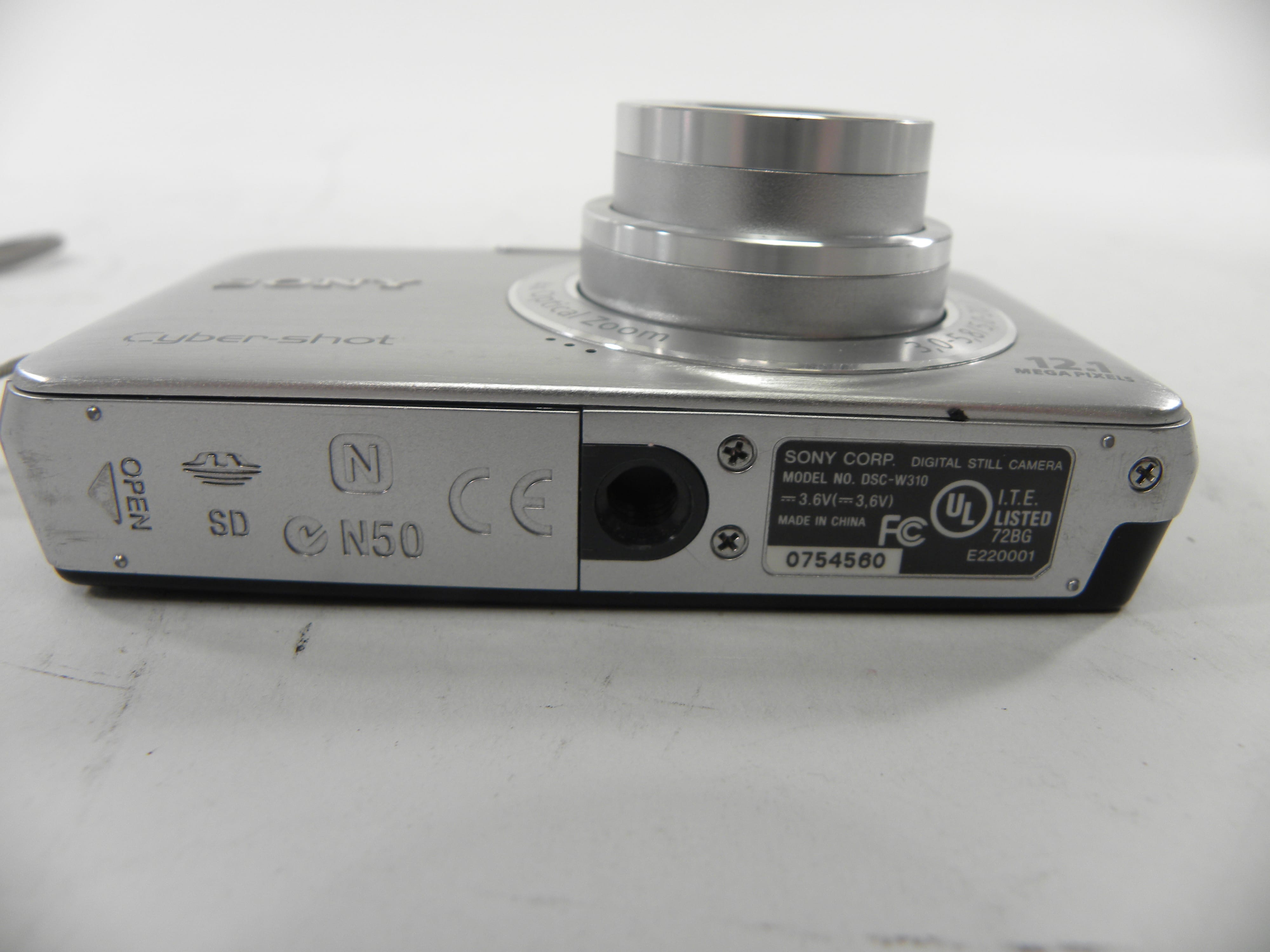 Sony Cyber Shot DSC-W310 12.1mp Digital Camera