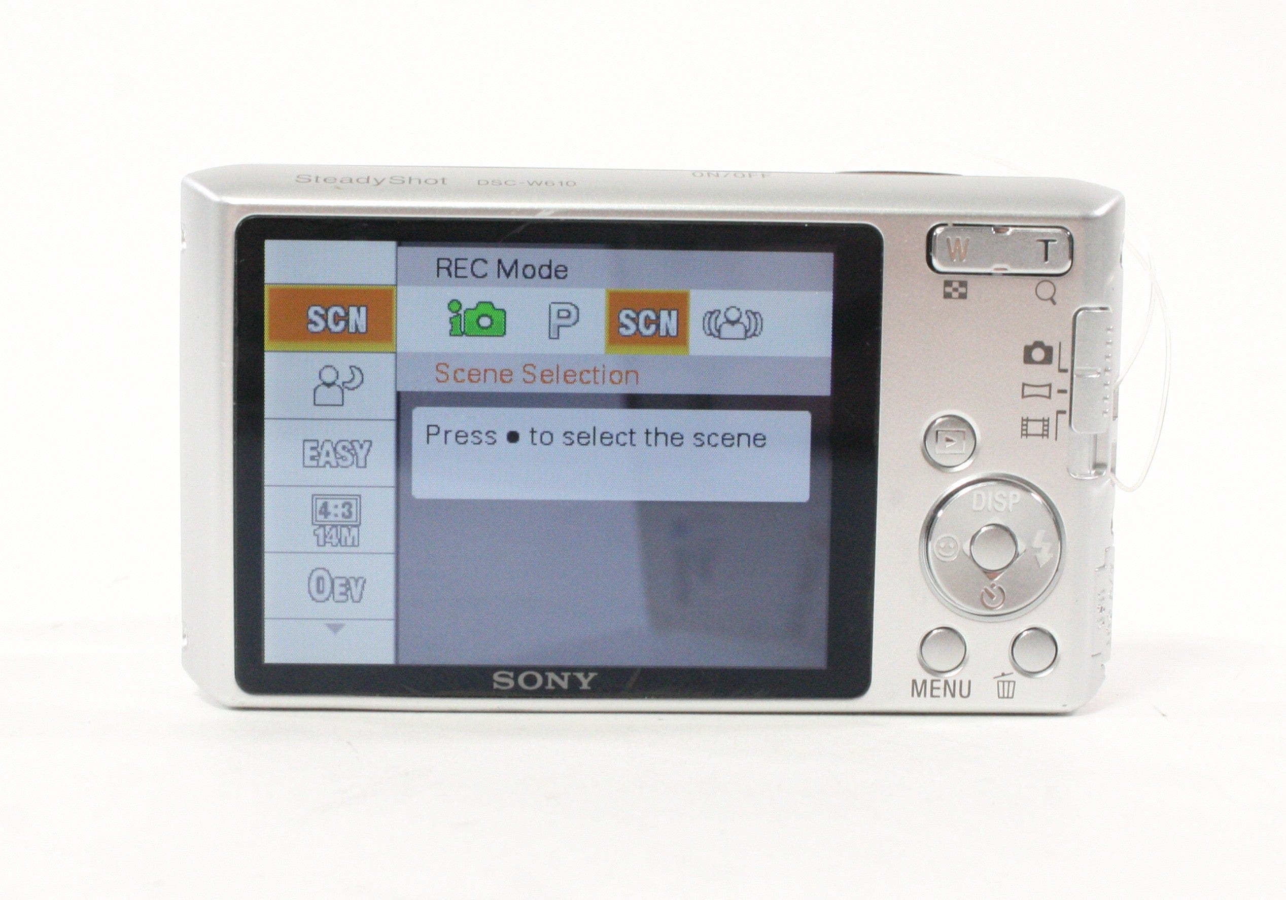 Sony Cyber-shot DSC-W610 Digital Camera 4x Zoom 14.1mp