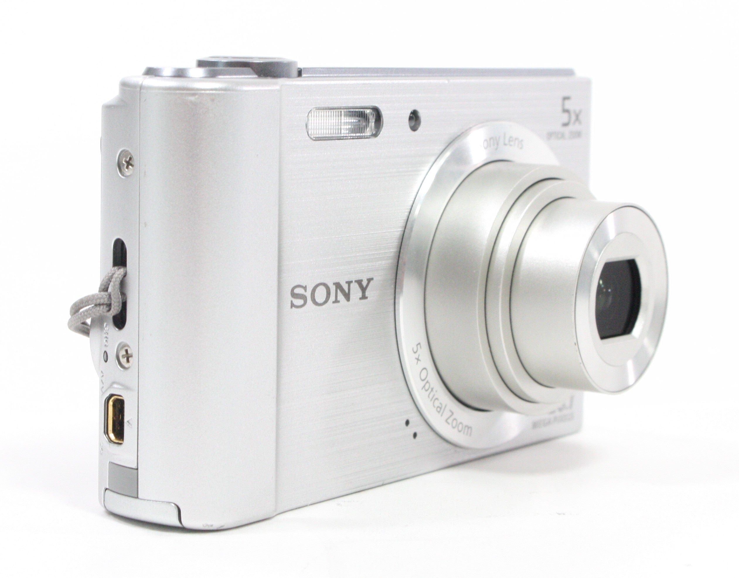 Sony Cyber-shot DSC-W800 Digital Camera 5x Zoom 20.1mp (Silver)