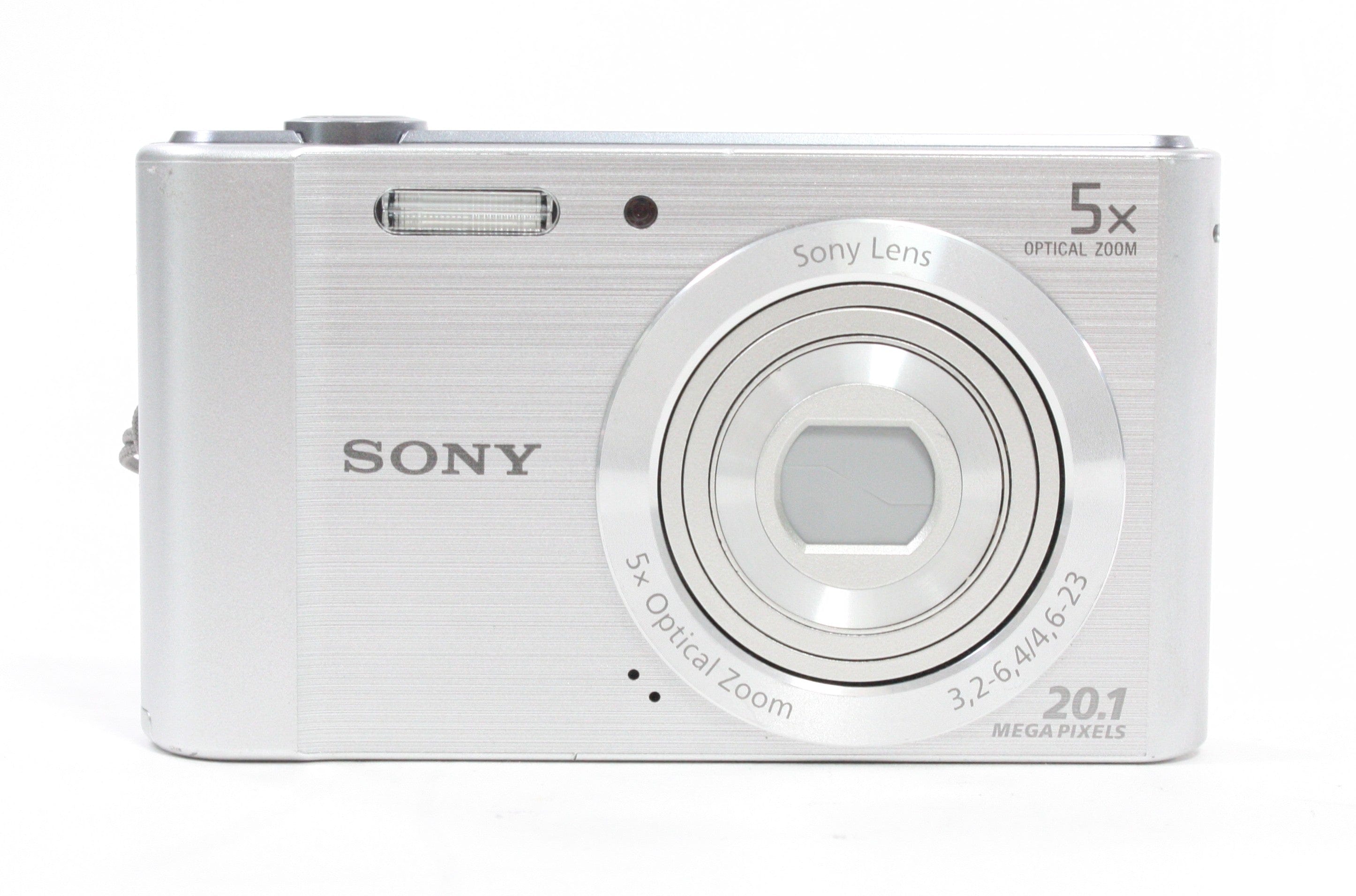 Sony Cyber-shot DSC-W800 Digital Camera 5x Zoom 20.1mp (Silver)