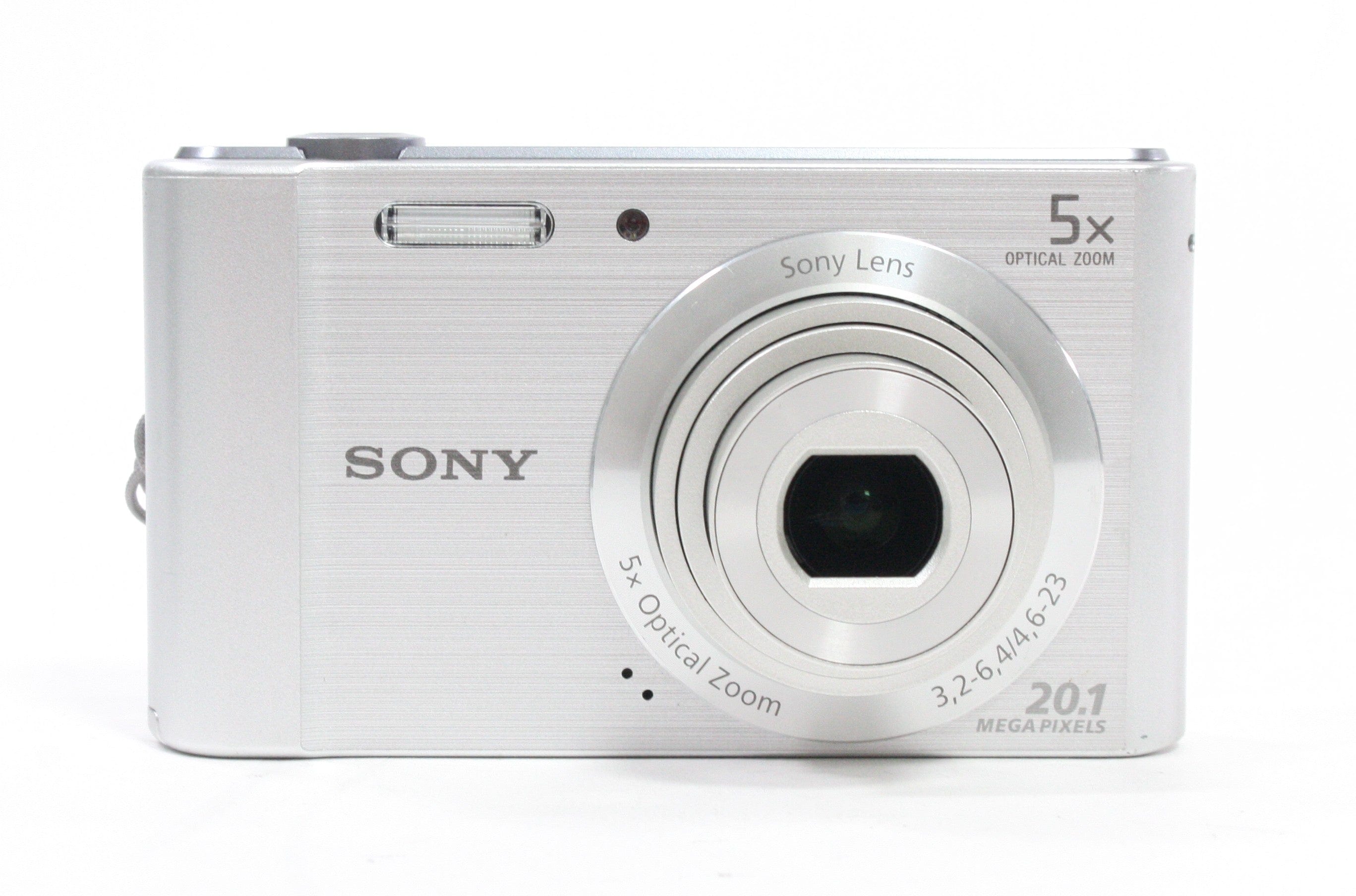 Sony Cyber-shot DSC-W800 Digital Camera 5x Zoom 20.1mp (Silver)