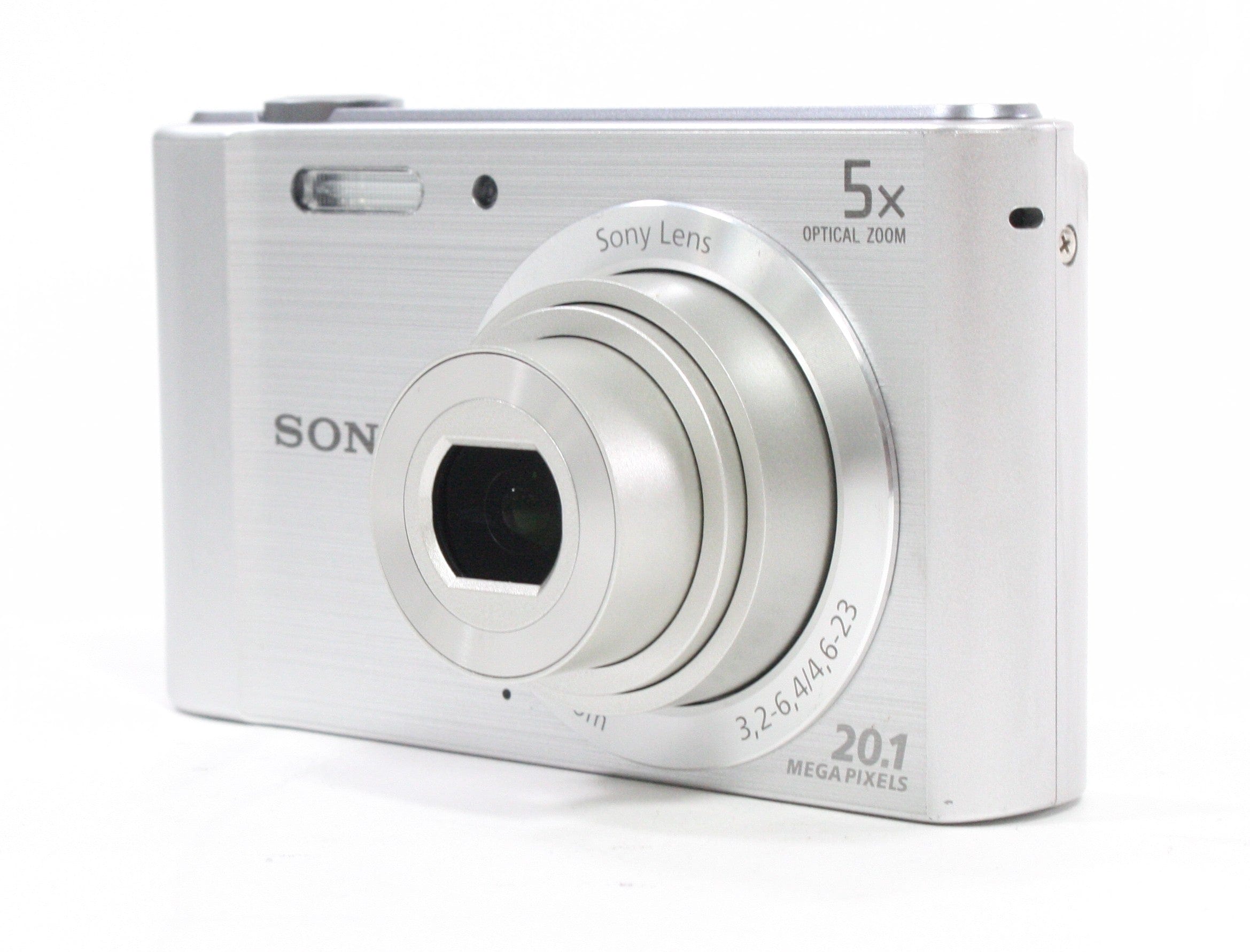 Sony Cyber-shot DSC-W800 Digital Camera 5x Zoom 20.1mp (Silver)