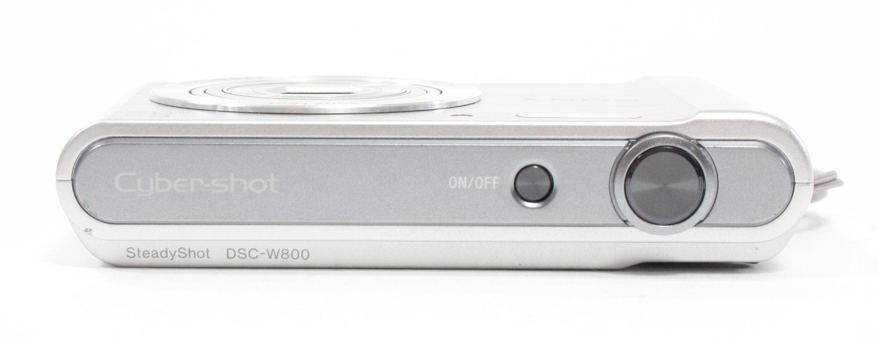 Sony Cyber-shot DSC-W800 Digital Camera 5x Zoom 20.1mp (Silver)