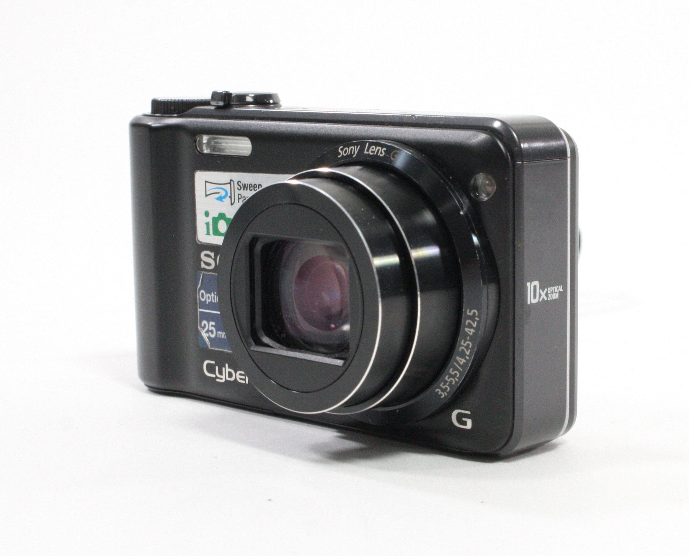 Sony Cyber-shot Steadyshot DSC-H55 Digital Camera 10x Zoom 14.1mp