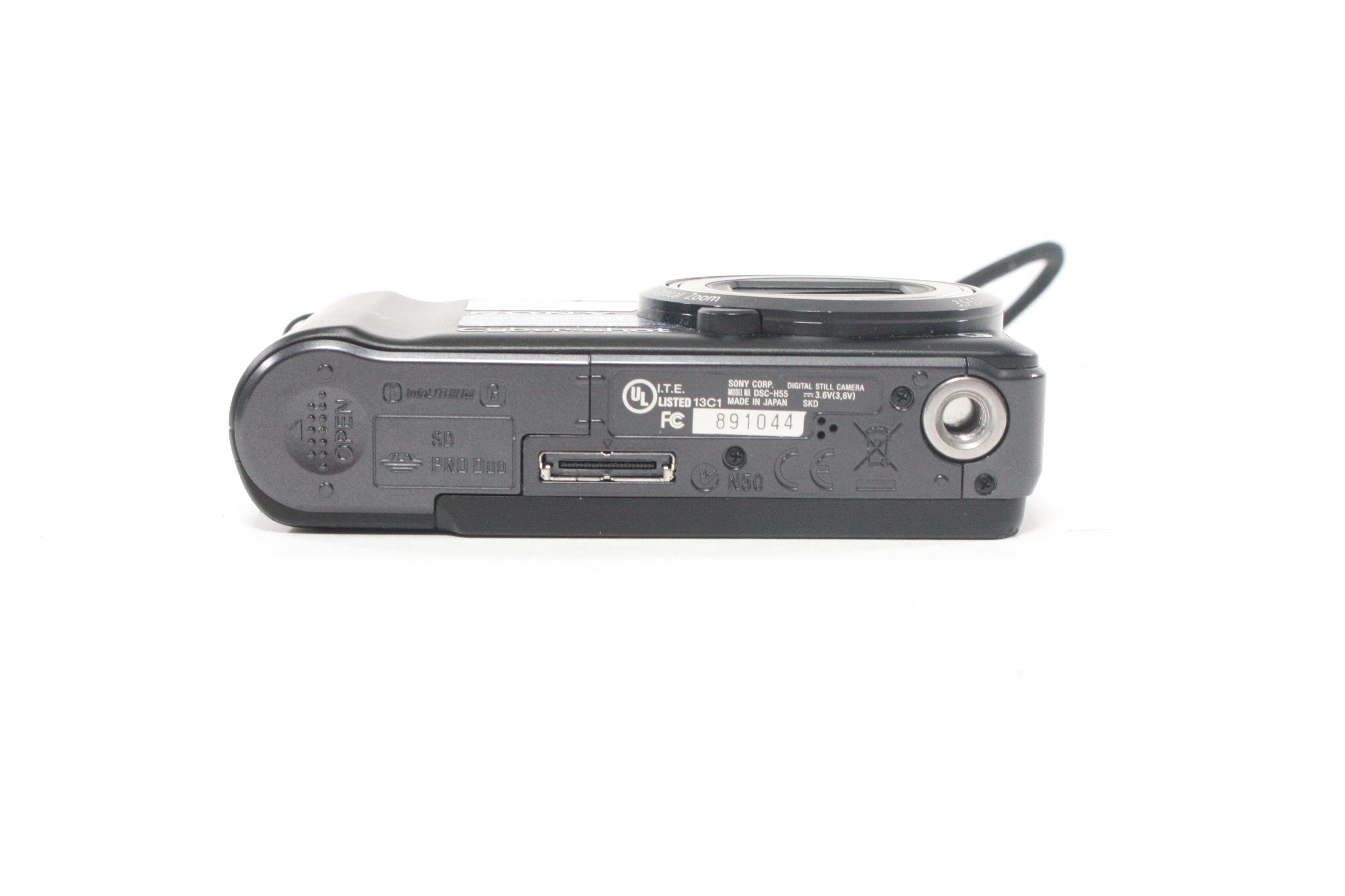 Sony CyberShot DSC-H55 Digital Point-and-Shoot Camera with 10x Zoom & 14.1mp