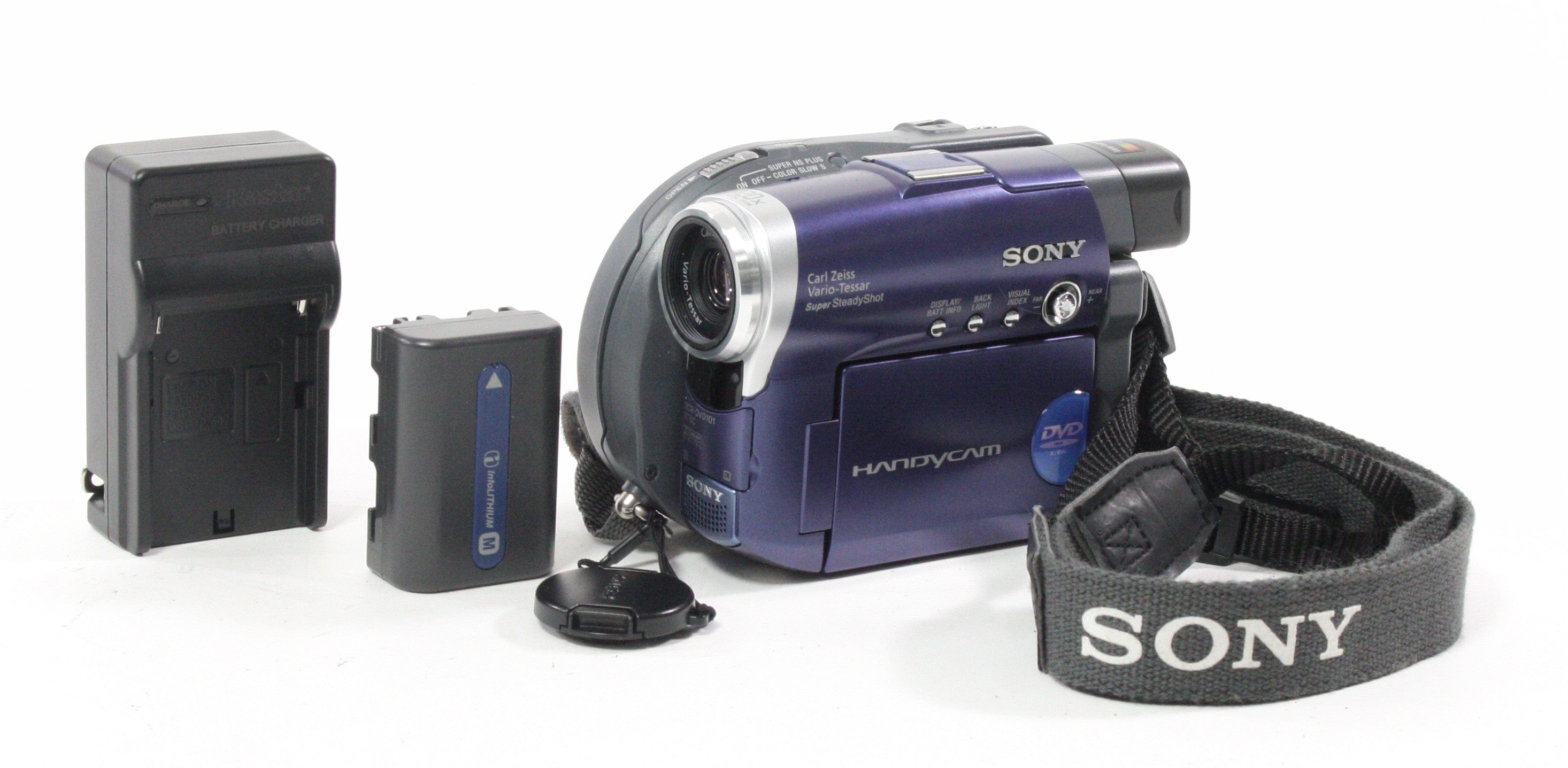 Sony DCR-DVD 101 Camcorder (Blue)
