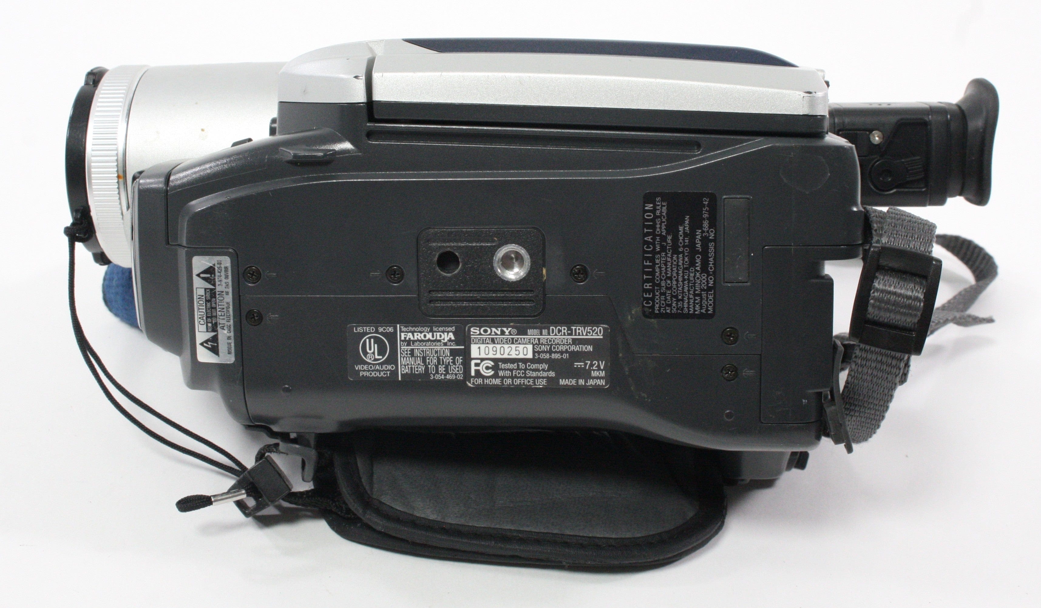 Sony DCR-TRV520 Digital 8 Camcorder