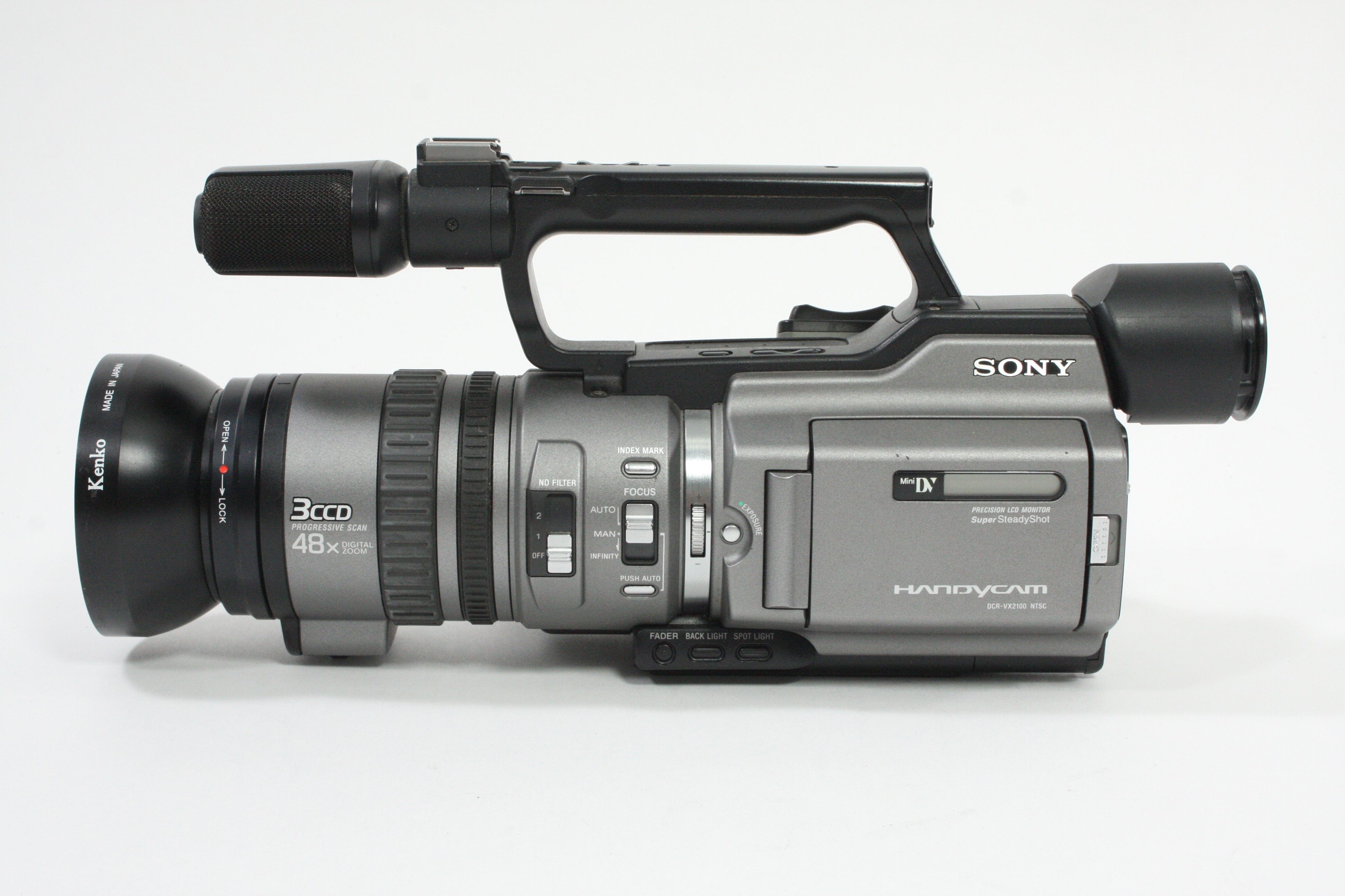 Sony DCR-VX2100 Mini DV Camcorder with x0.65 Wide Angle Lens