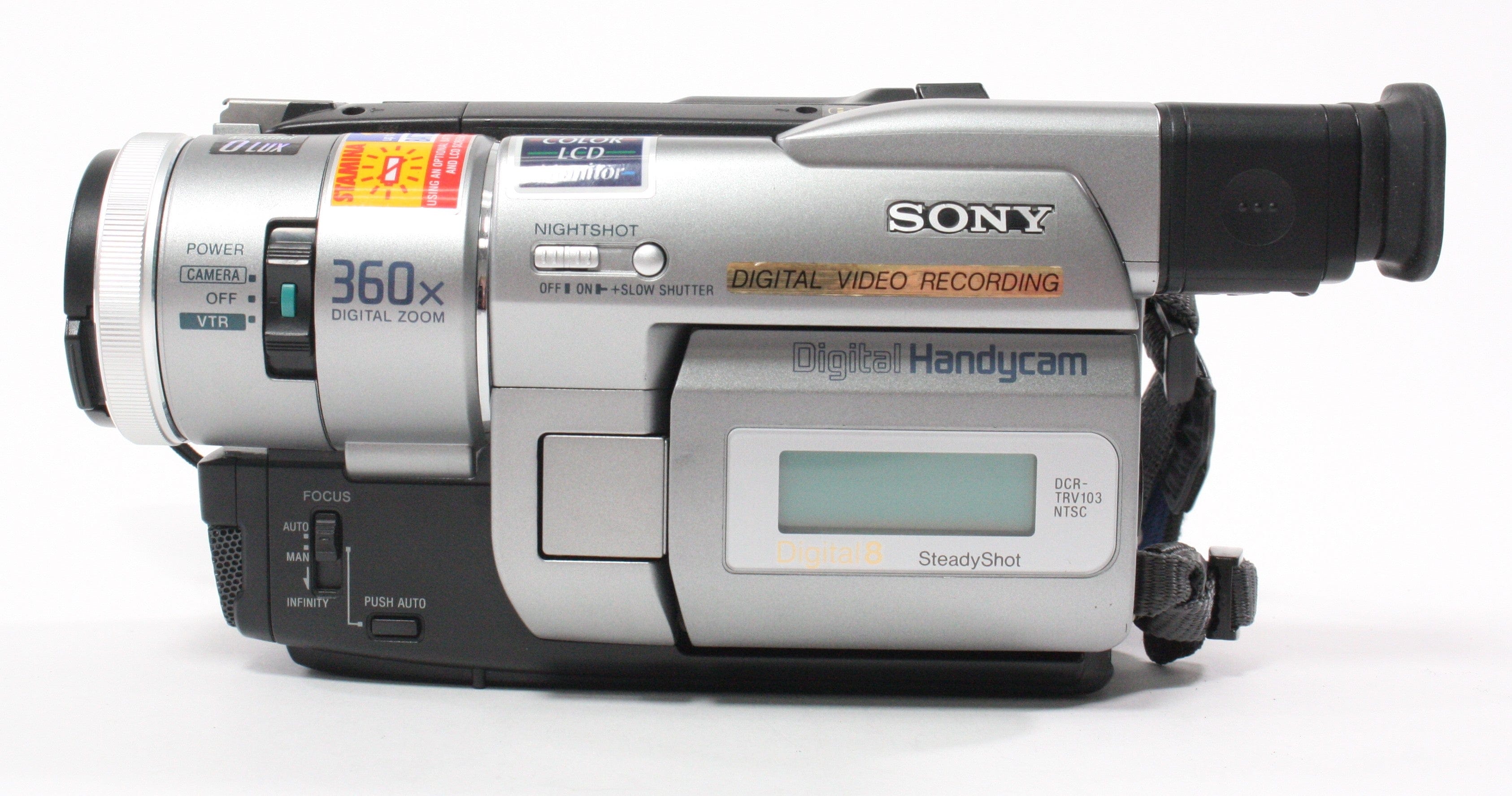 Sony Digital 8 DCR-TRV103 Camcorder