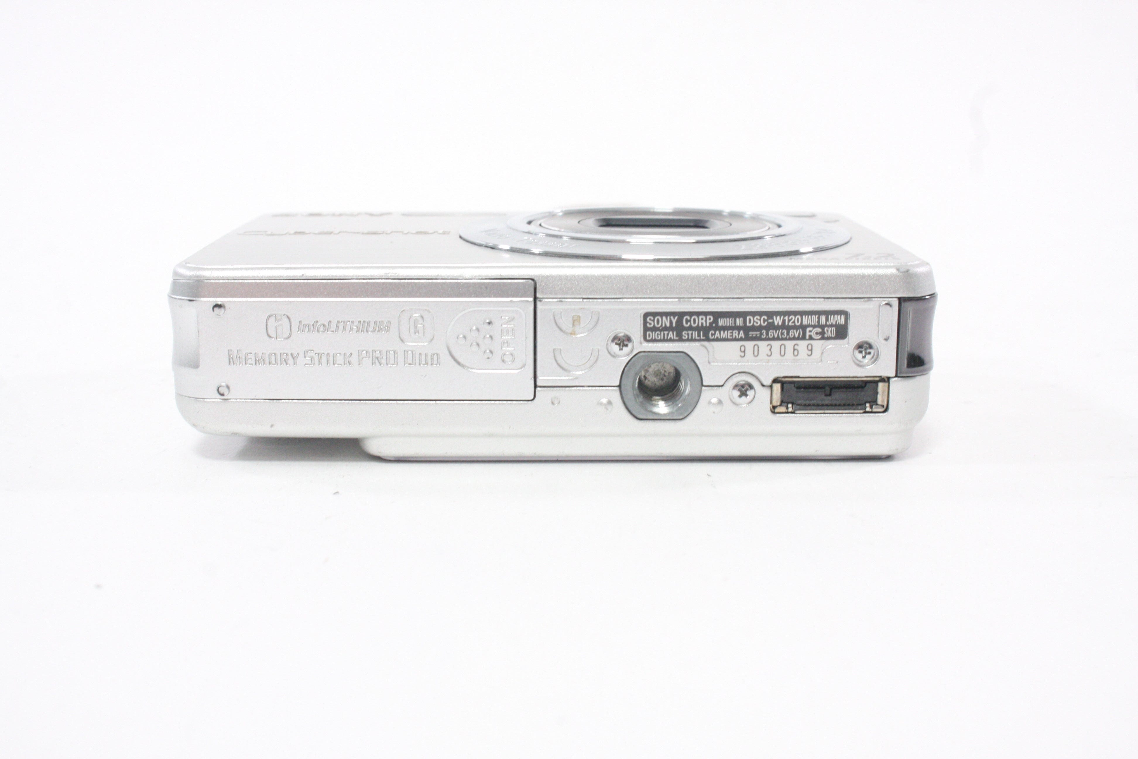 Sony DSC-W120 Digital Point-and-Shoot Camera 4x Zoom 7.2mp