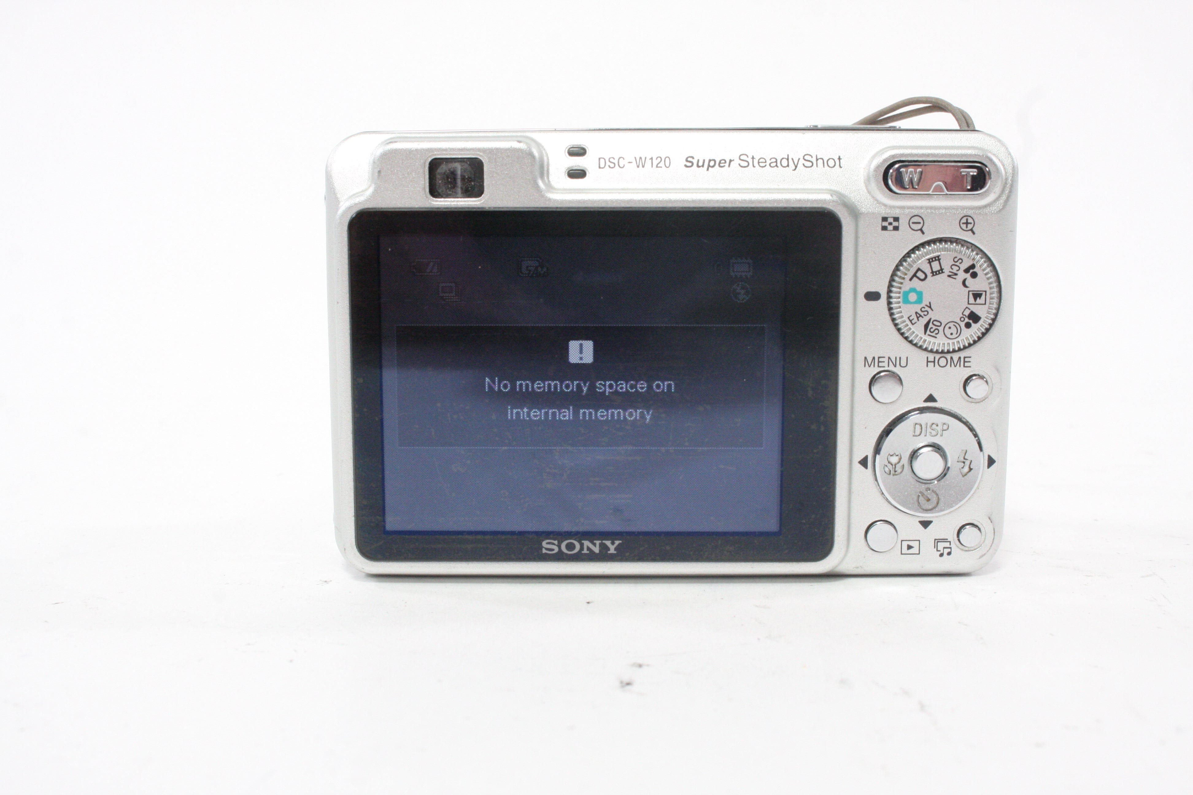 Sony DSC-W120 Digital Point-and-Shoot Camera 4x Zoom 7.2mp