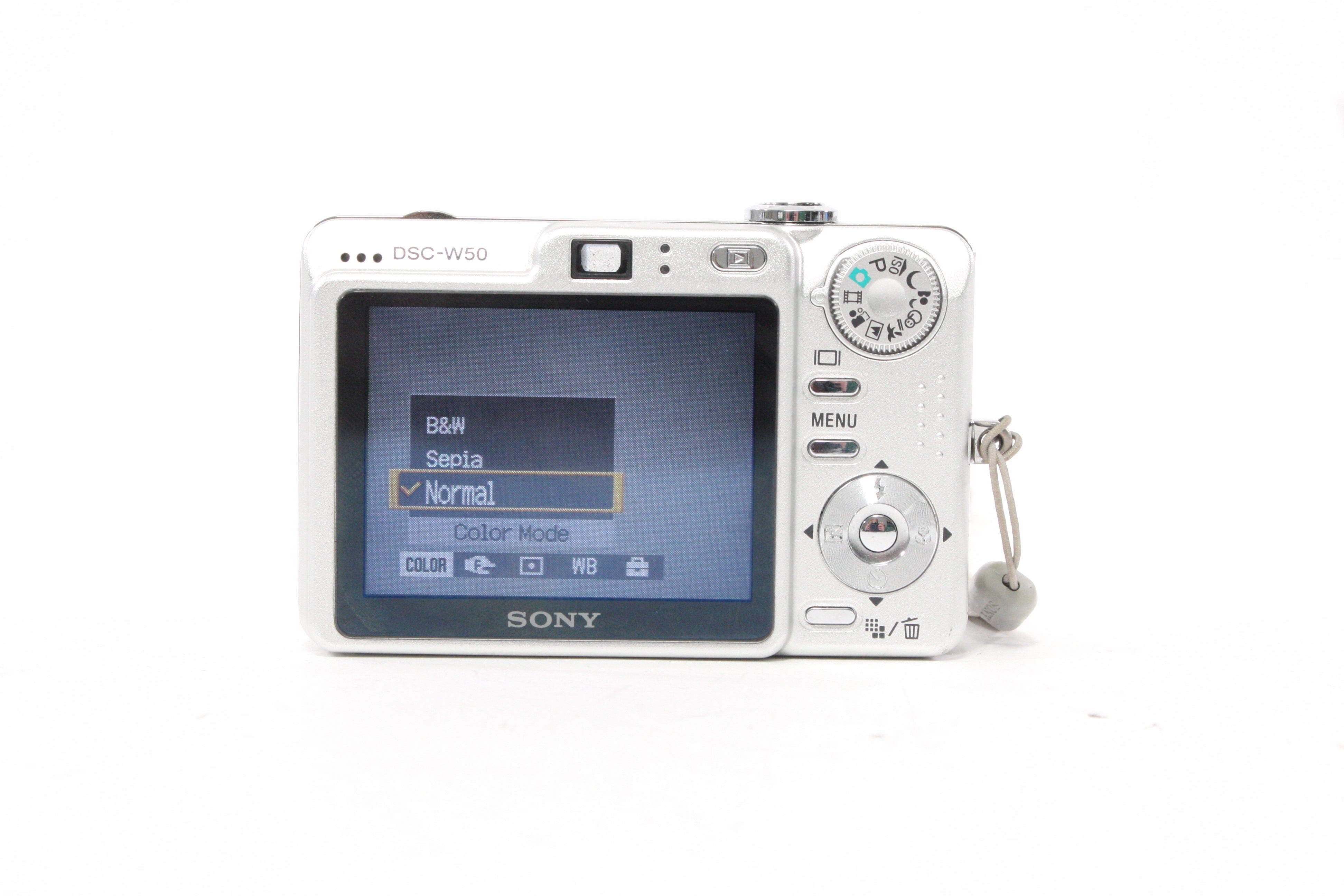 Sony DSC-W50 Digital Point-and-Shoot Camera 16x Zoom 16.2mp