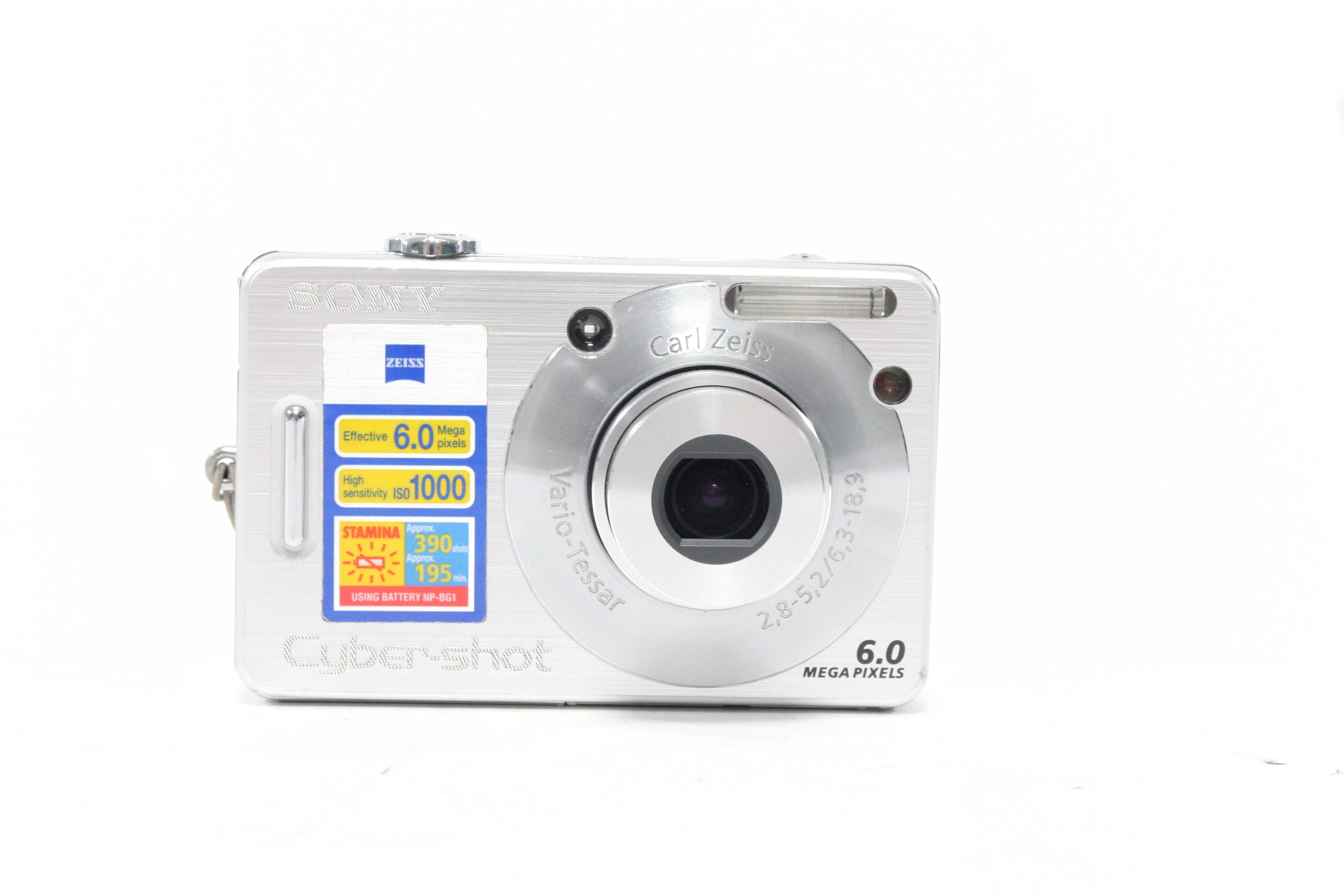 Sony DSC-W50 Digital Point-and-Shoot Camera 16x Zoom 16.2mp