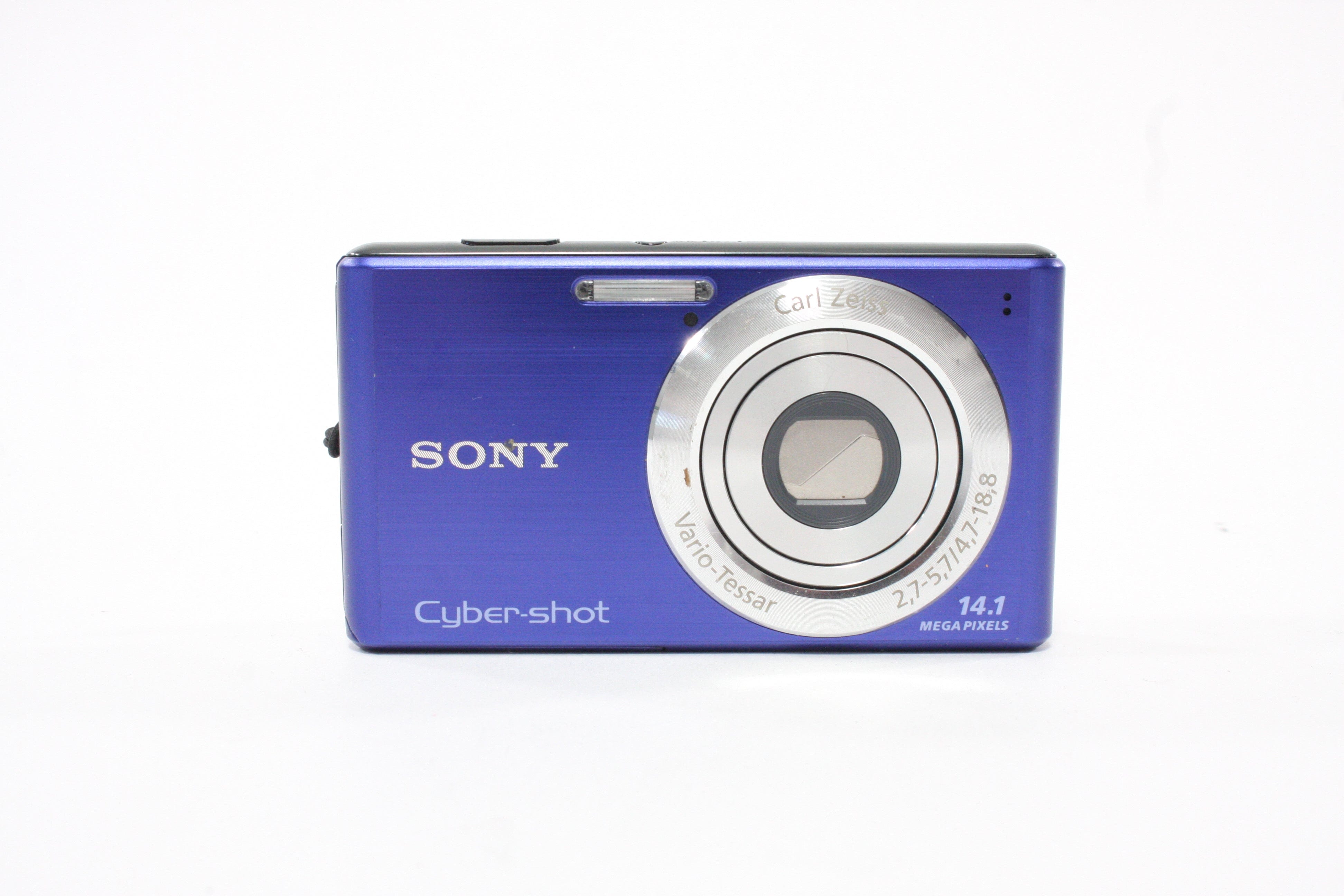 Sony DSC-W530 Digital Point-and-Shoot 4x Zoom 14.1mp (Blue) AS-IS