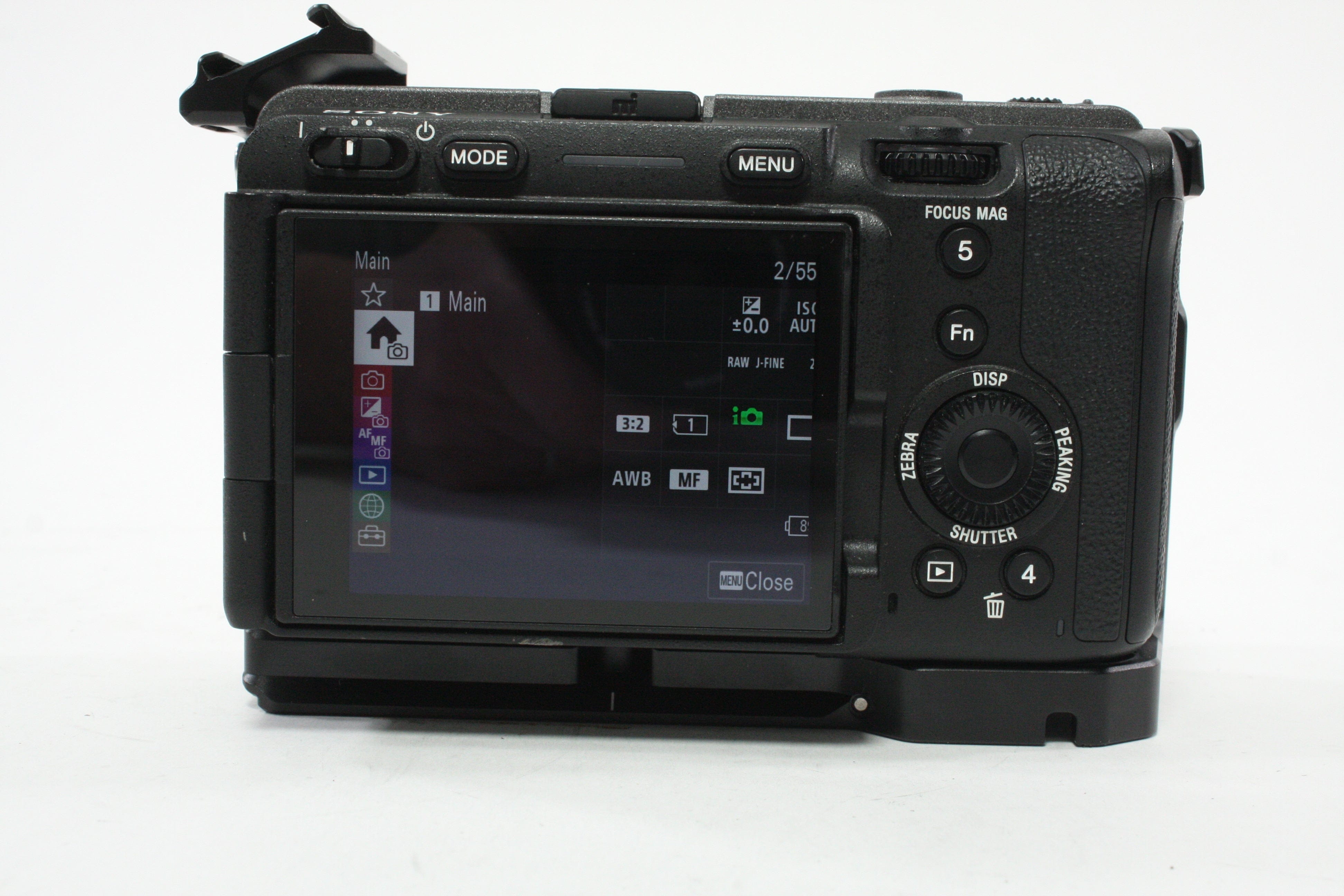 Sony FX30 Cinema Line Camera with Smallrig Cage (No Shutter Count Available)