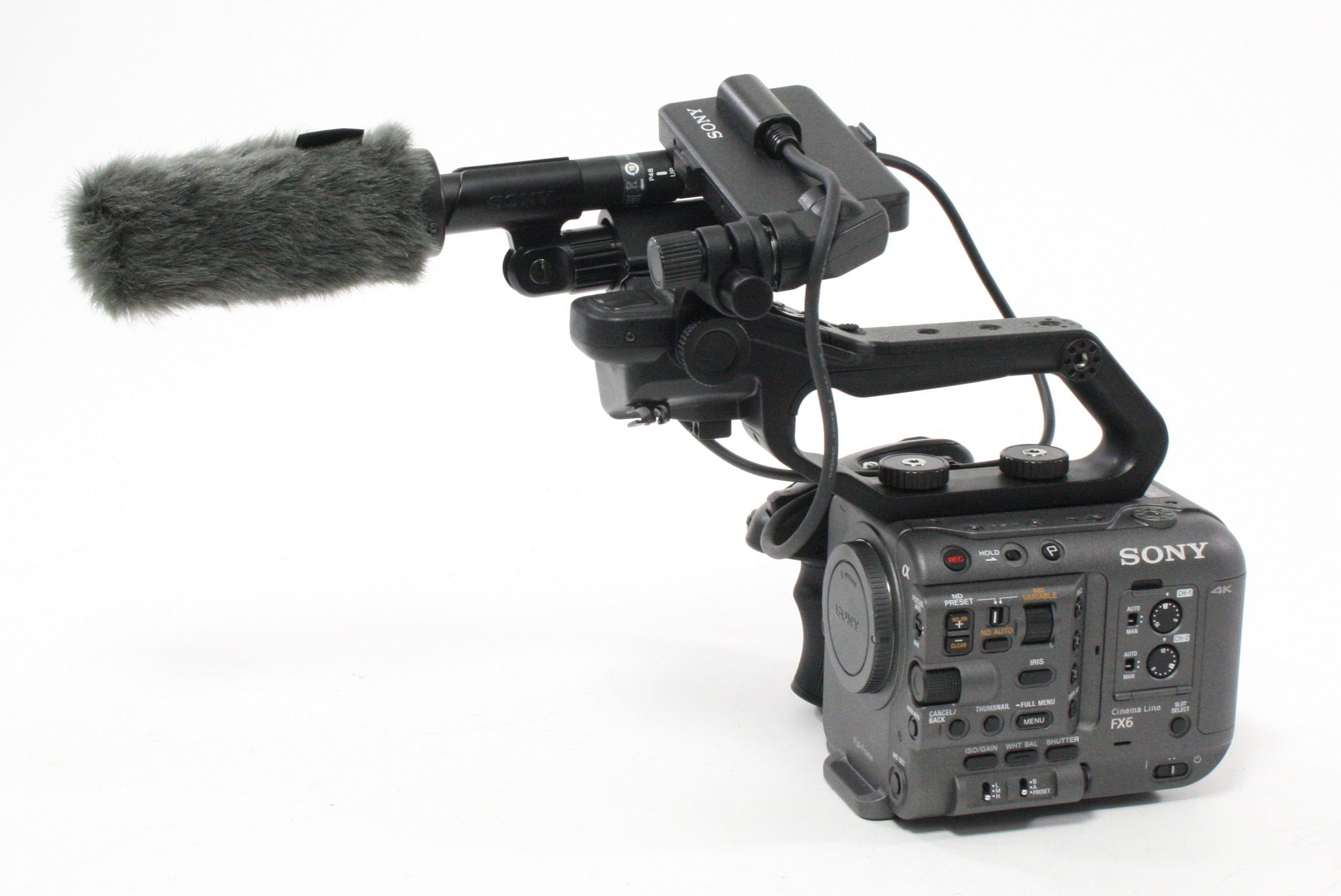 Sony FX6 Video Camera with ECM-VG1 Mic (ONLY 4hr on clock)
