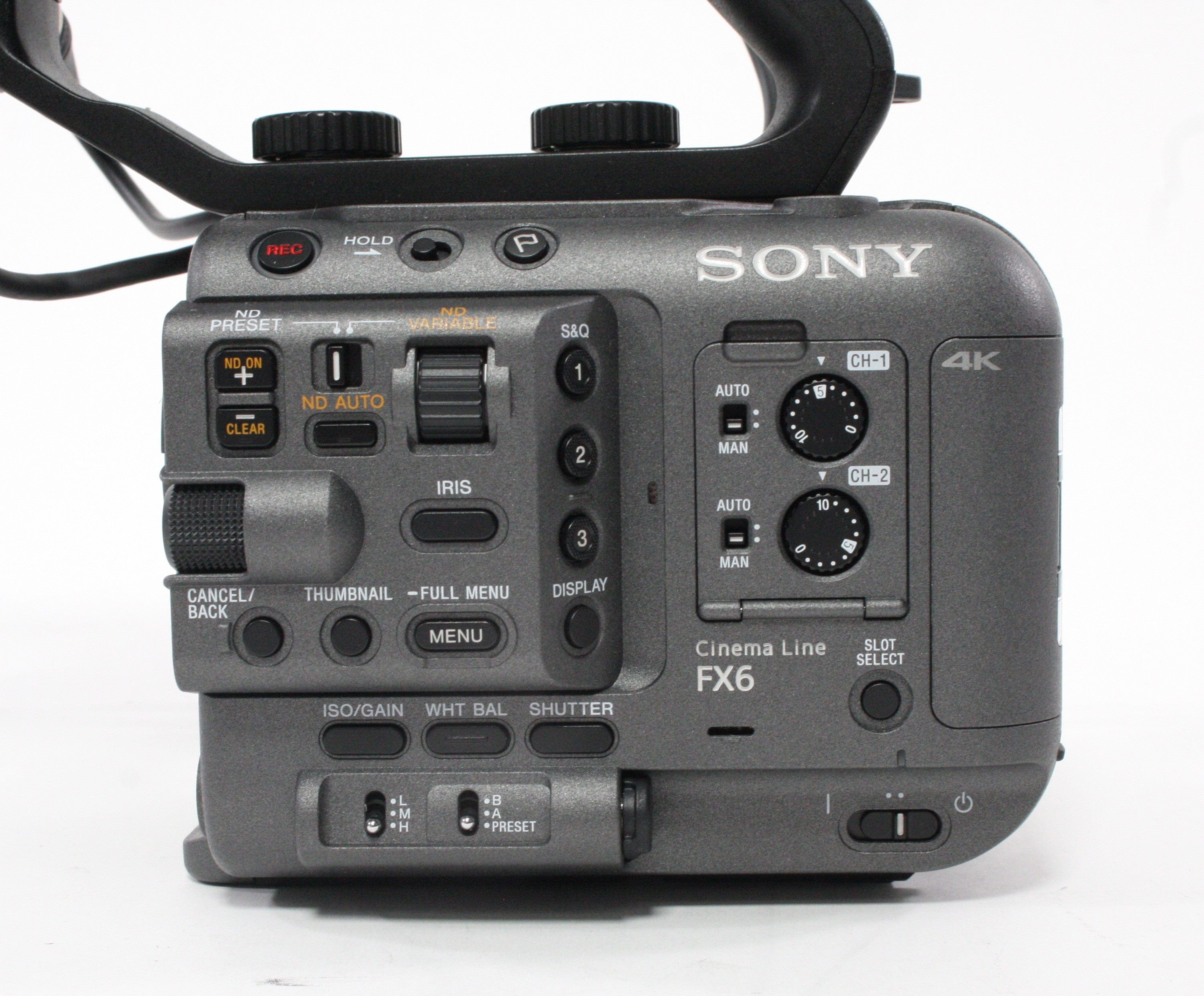 Sony FX6 Video Camera with ECM-VG1 Mic (ONLY 4hr on clock)